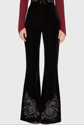 A Devil's Rose Flares Black