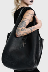 CRUCIFIX SLOUCH BAG