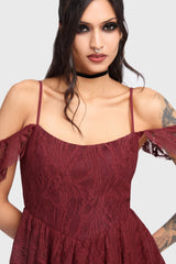 Haunted Union Dress RED