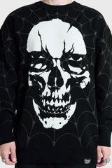 I SCARE MYSELF KNIT SWEATER