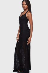 Lilith's Garden Maxi Dress Black