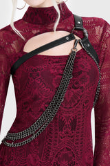 Waning Moon Asymmetric Chain Harness