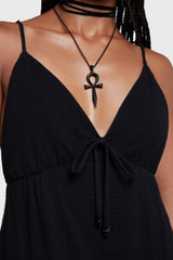Wolfbane Cove Mini Dress Black