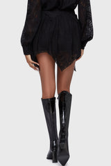 Wicked Waltz Mini Skirt