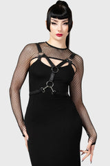 Bite Me Fishnet Bolero B