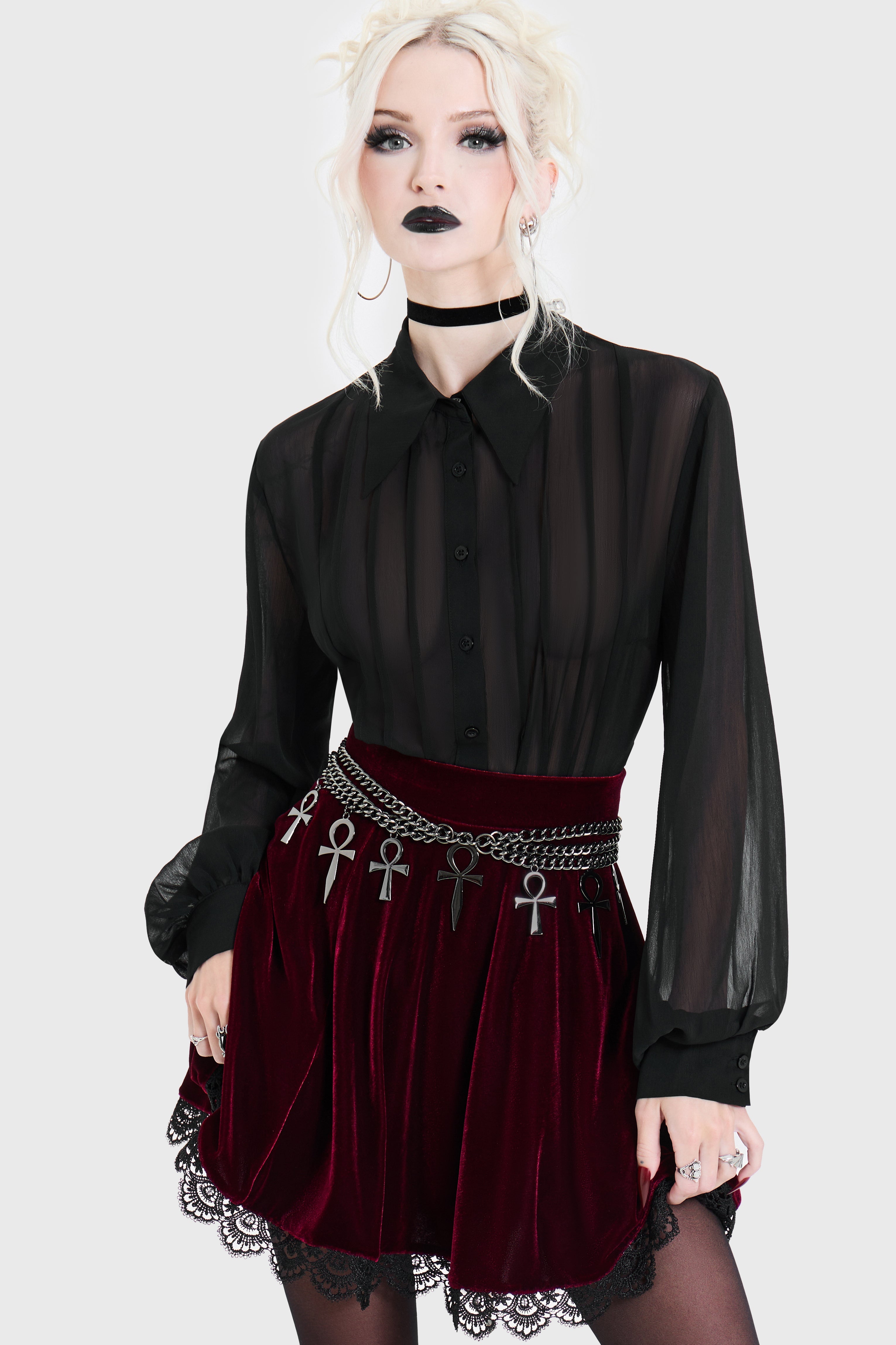 Blood Moon Mini Skirt