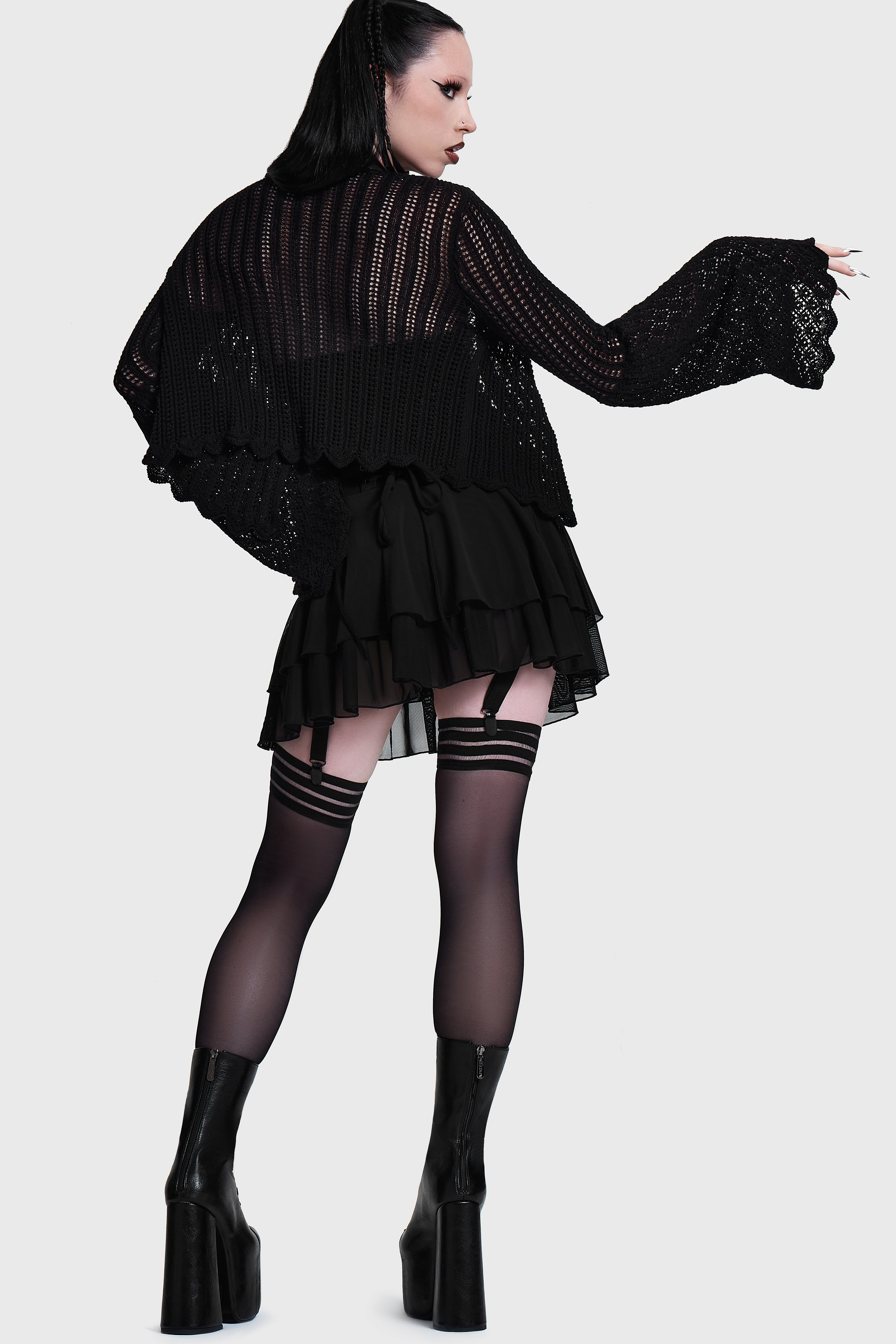 Cassiopeia O'Clock Delicate Knit Cardigan