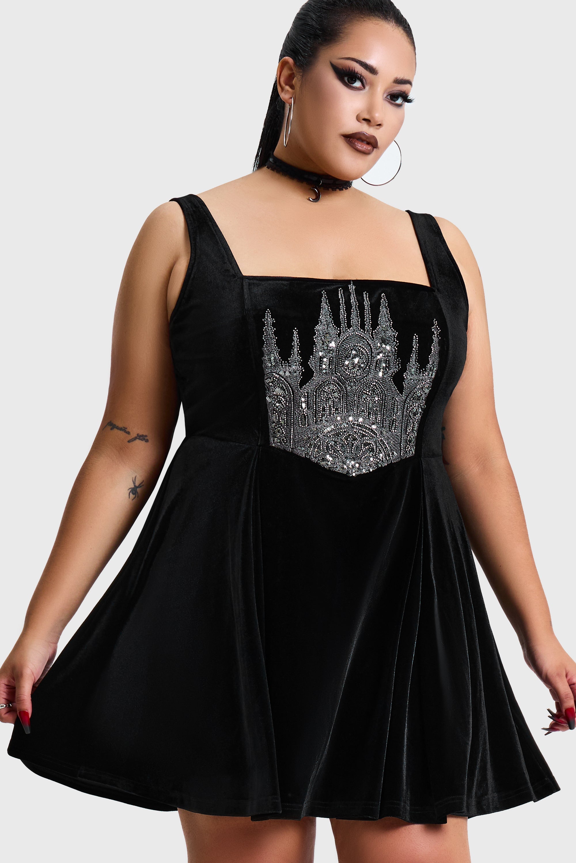 CATHEDRA CORSET MINI DRESS