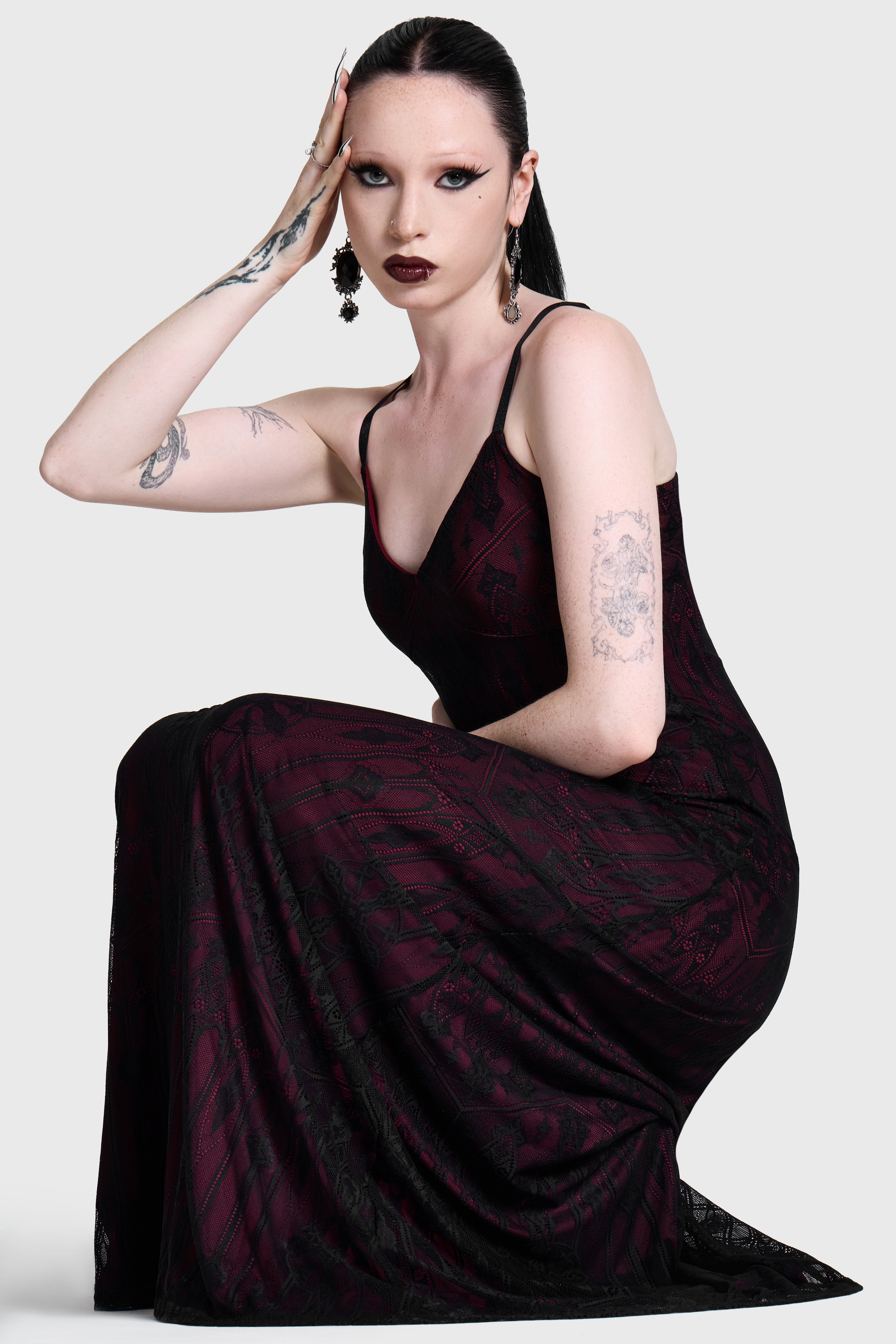 Cathedral Curse Slip Dress