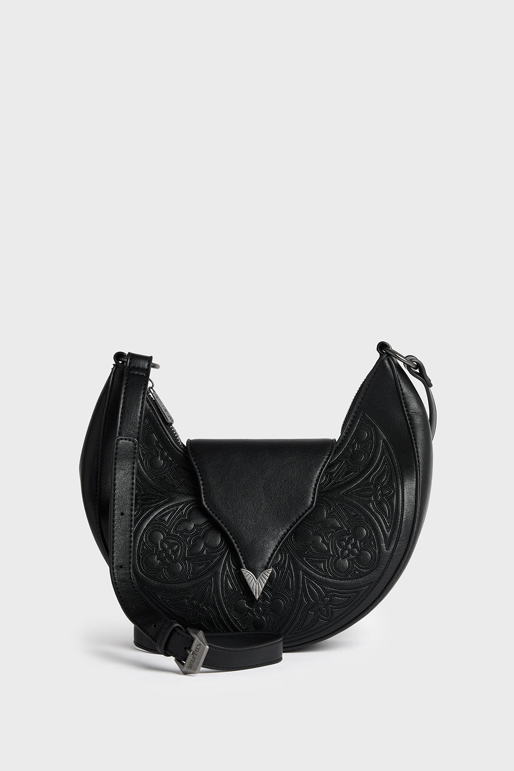 Cathedra Embroidered Crossbody Bag