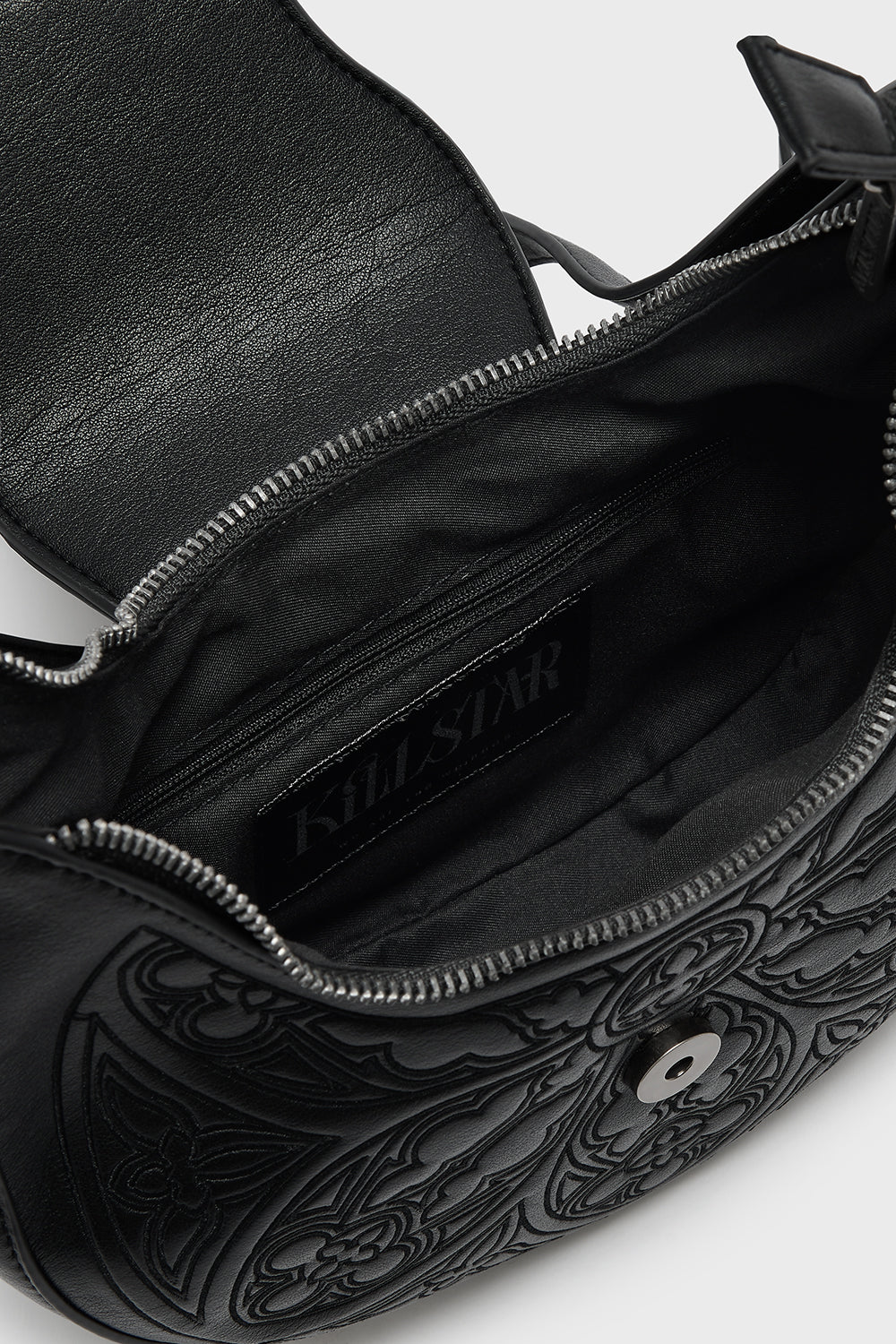 Cathedra Embroidered Crossbody Bag