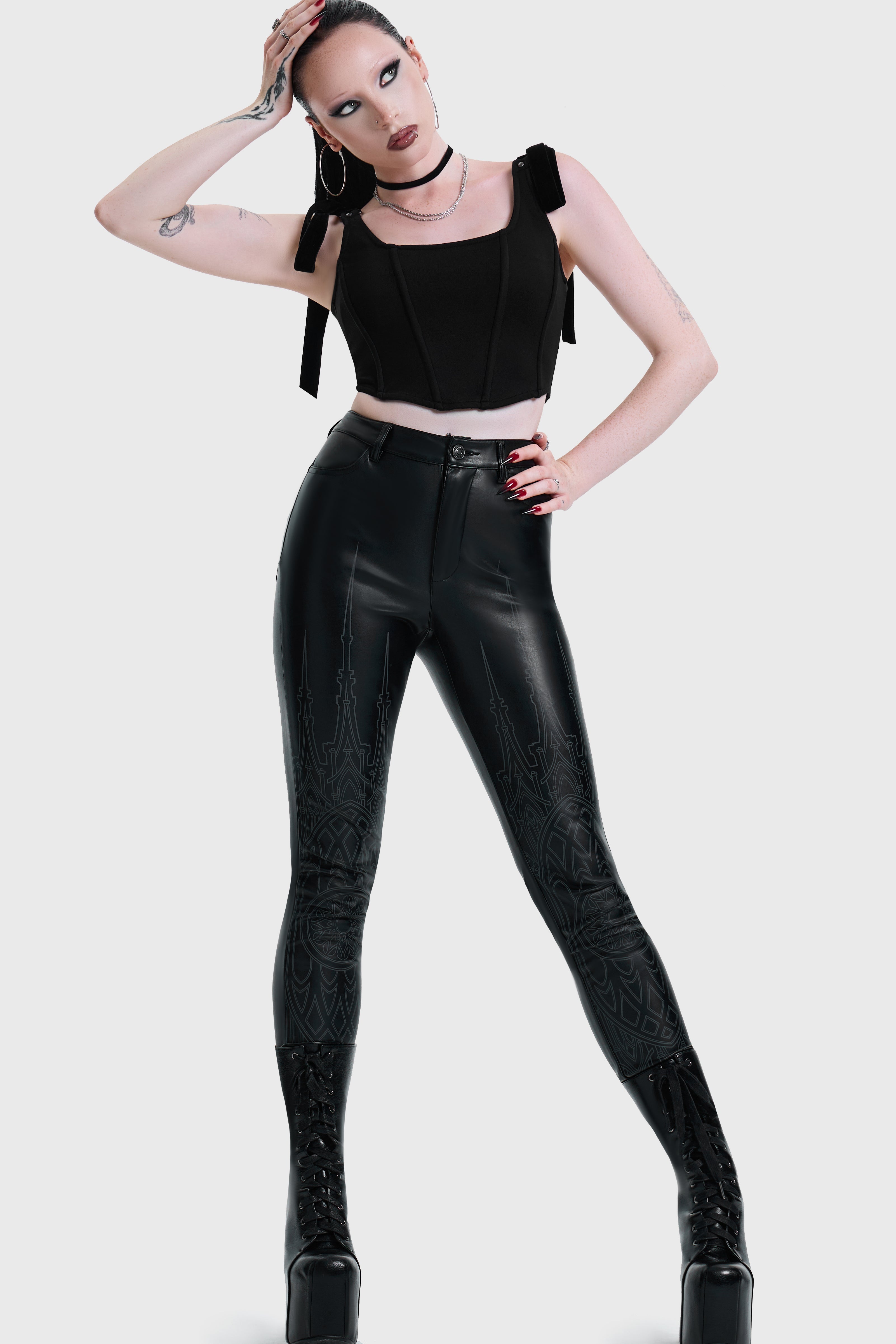 CATHEDRA SKINNY TROUSERS