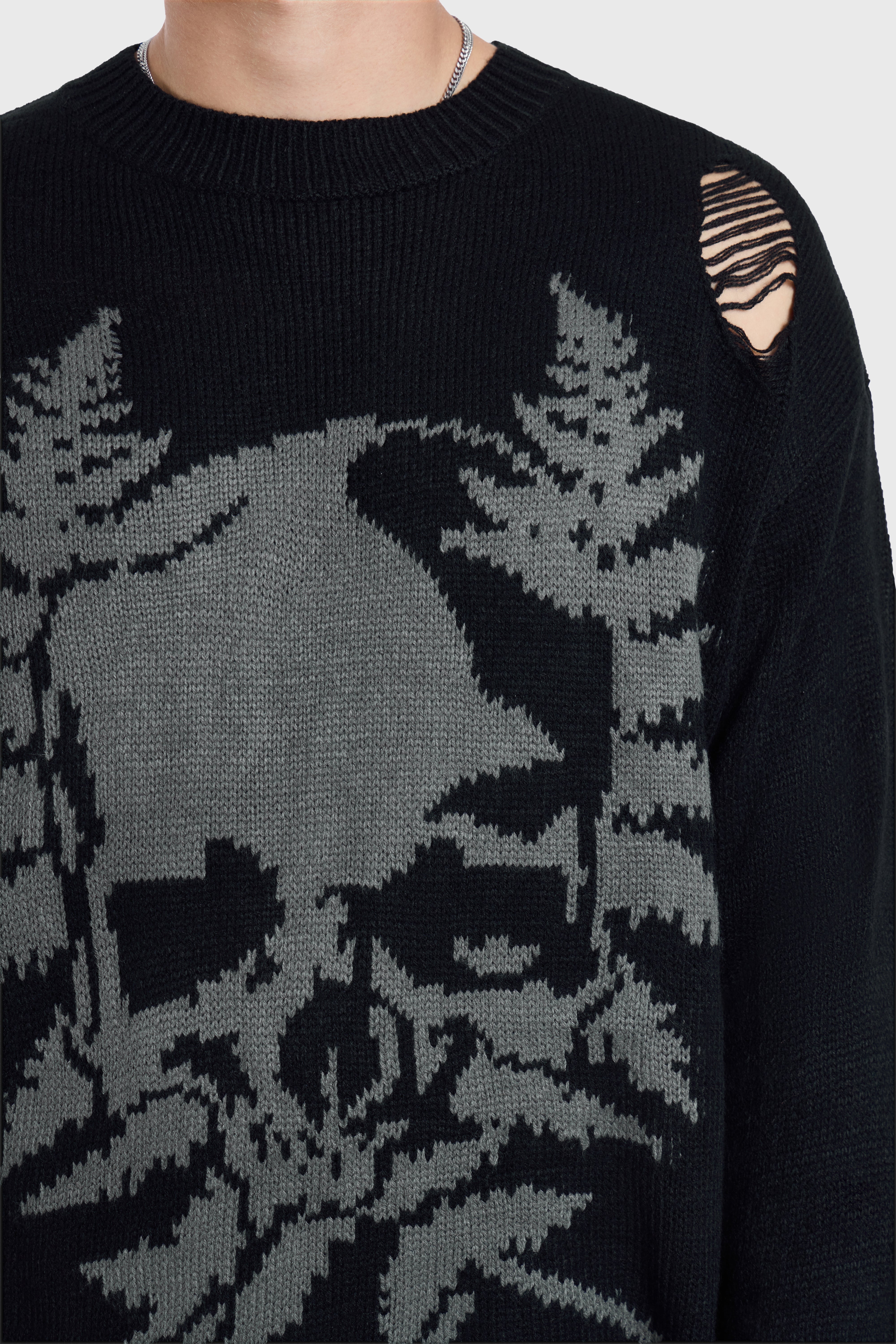 Cause Fear Knit Sweater