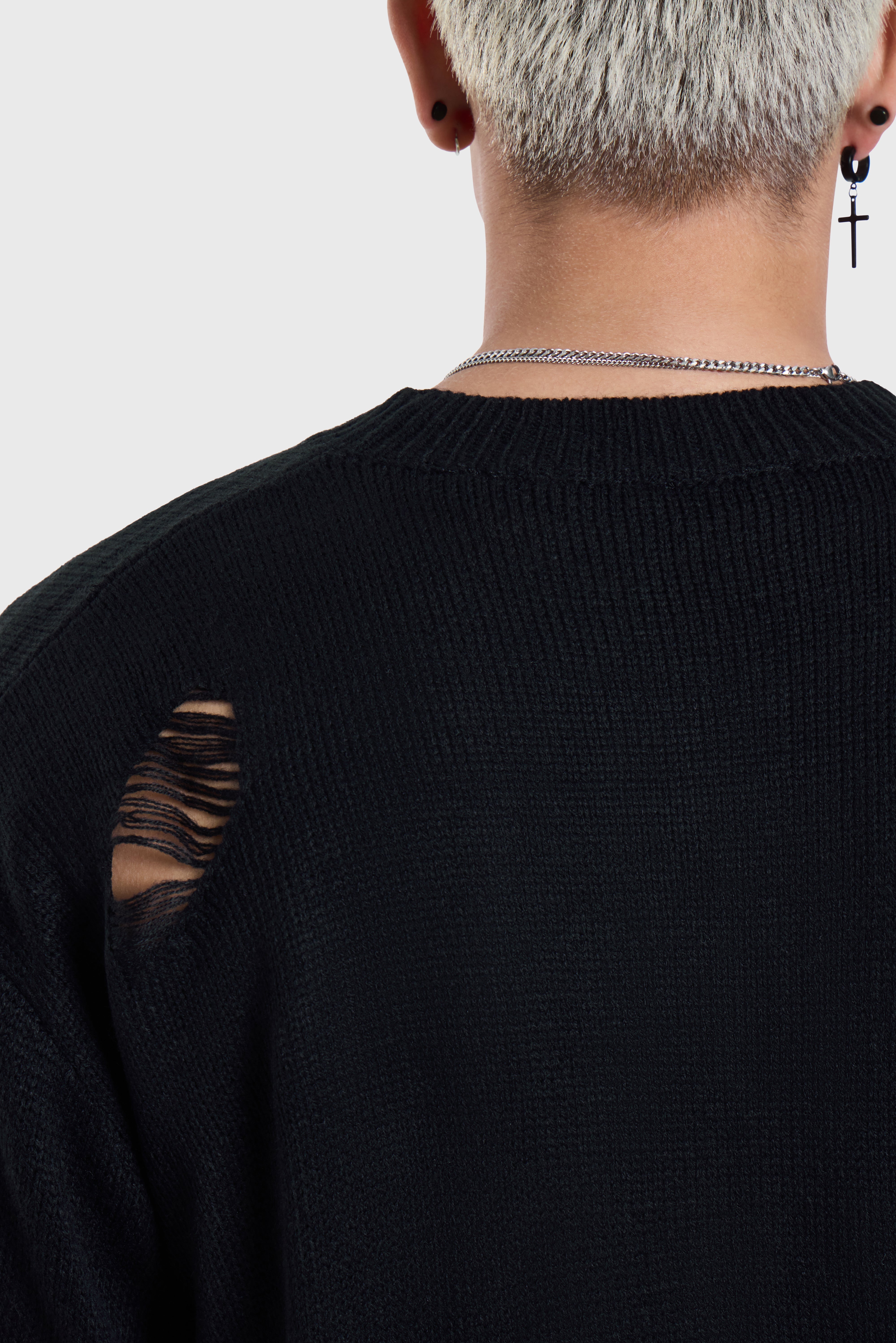 Cause Fear Knit Sweater