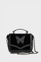 Chapel Blessing Velvet Shoulder Bag