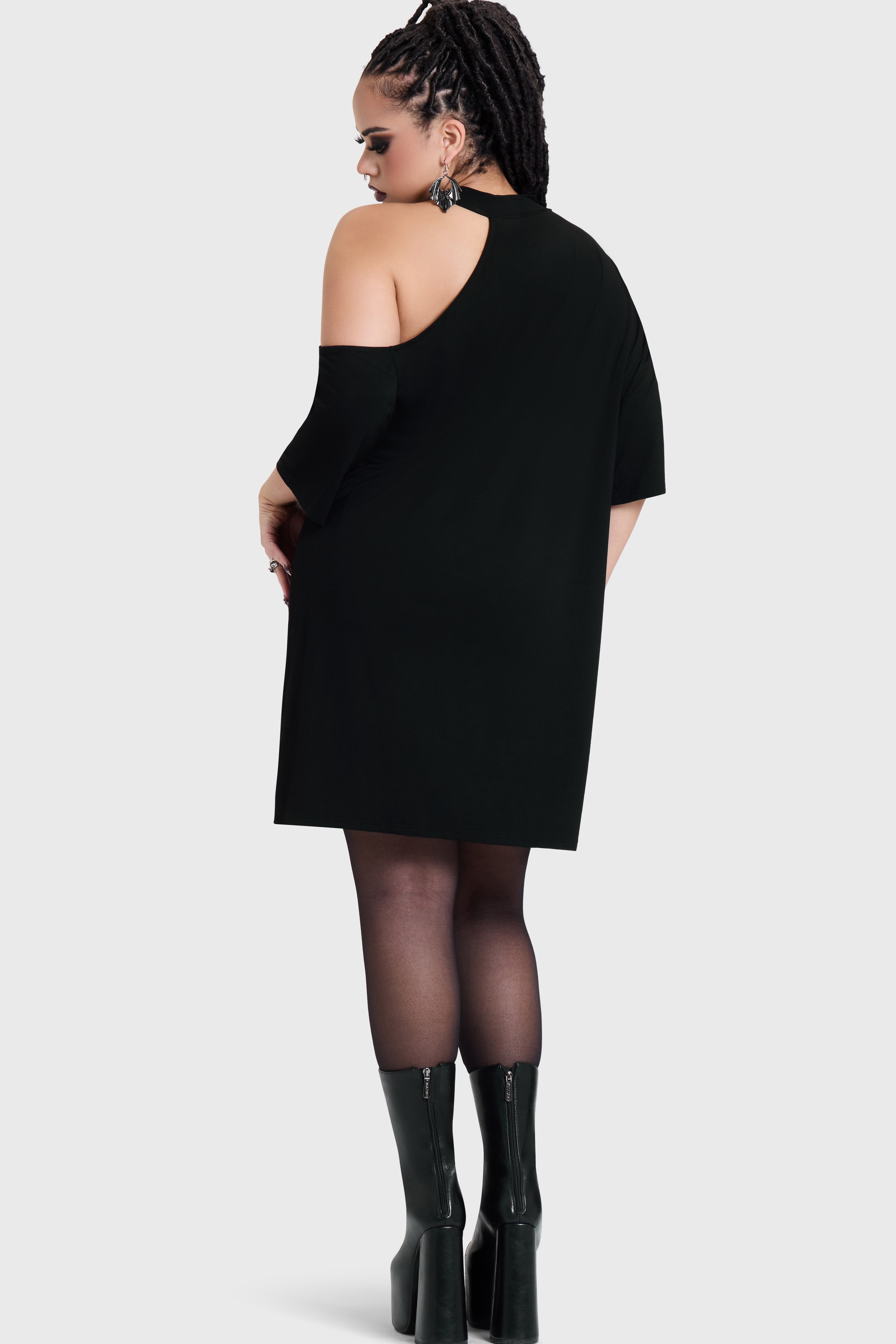 COME OUT AT NIGHT T-SHIRT DRESS