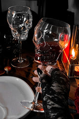 Cranium Wine Glasses CLEAR