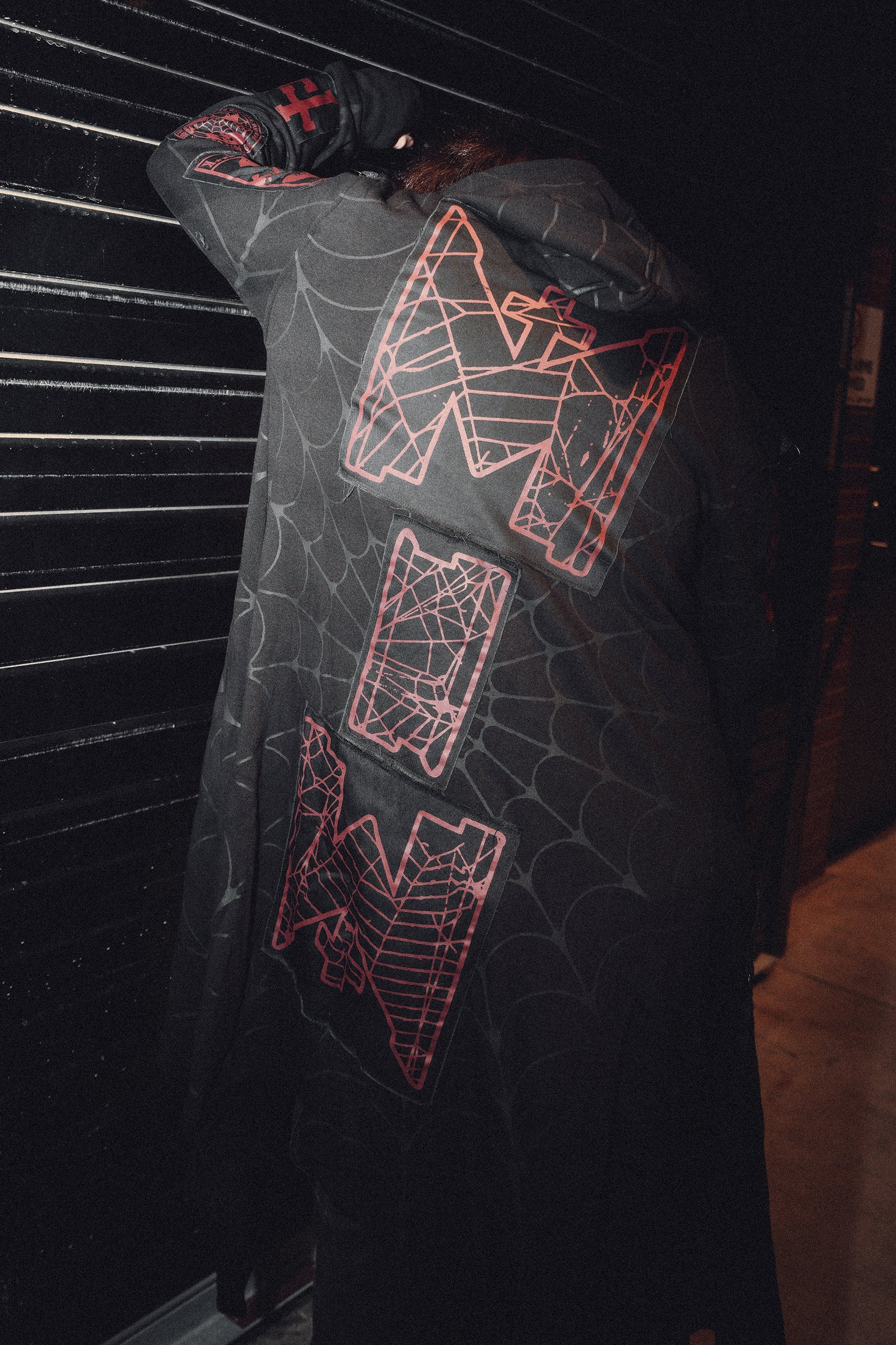 DEAD AS F**K ASSASSINS LONG CARDI