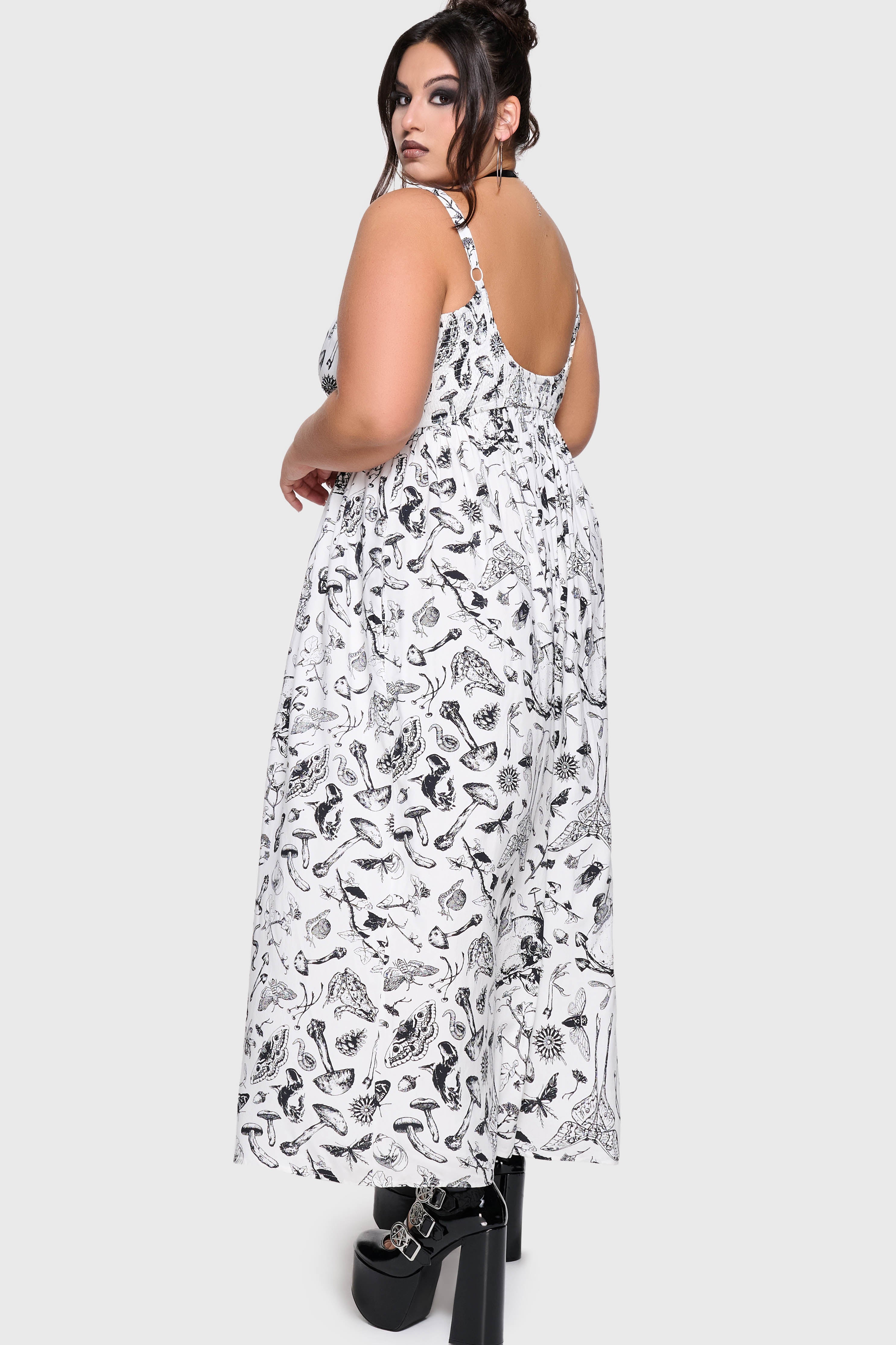 Junniper Maxi Dress WHITE/BLACK