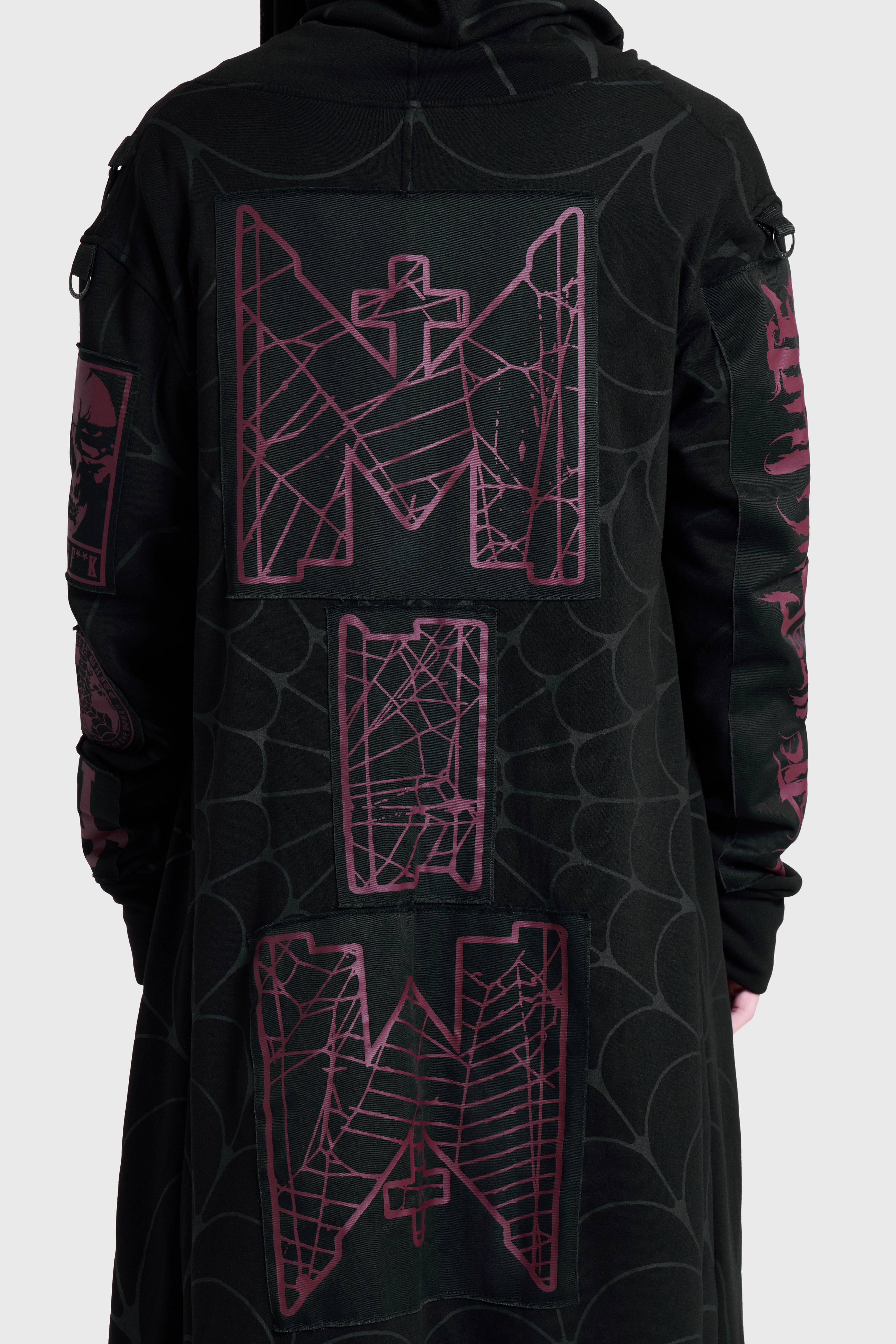 DEAD AS F**K ASSASSINS LONG CARDI