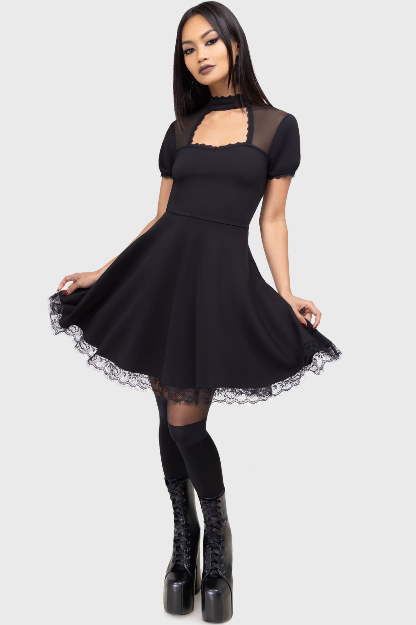 Draculana Skater Dress B
