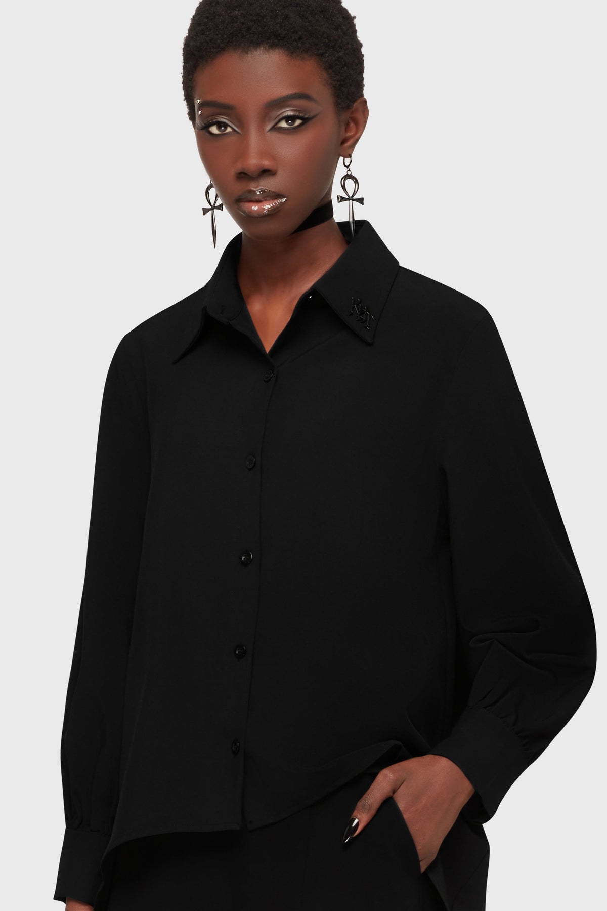 Eriska Shirt Black