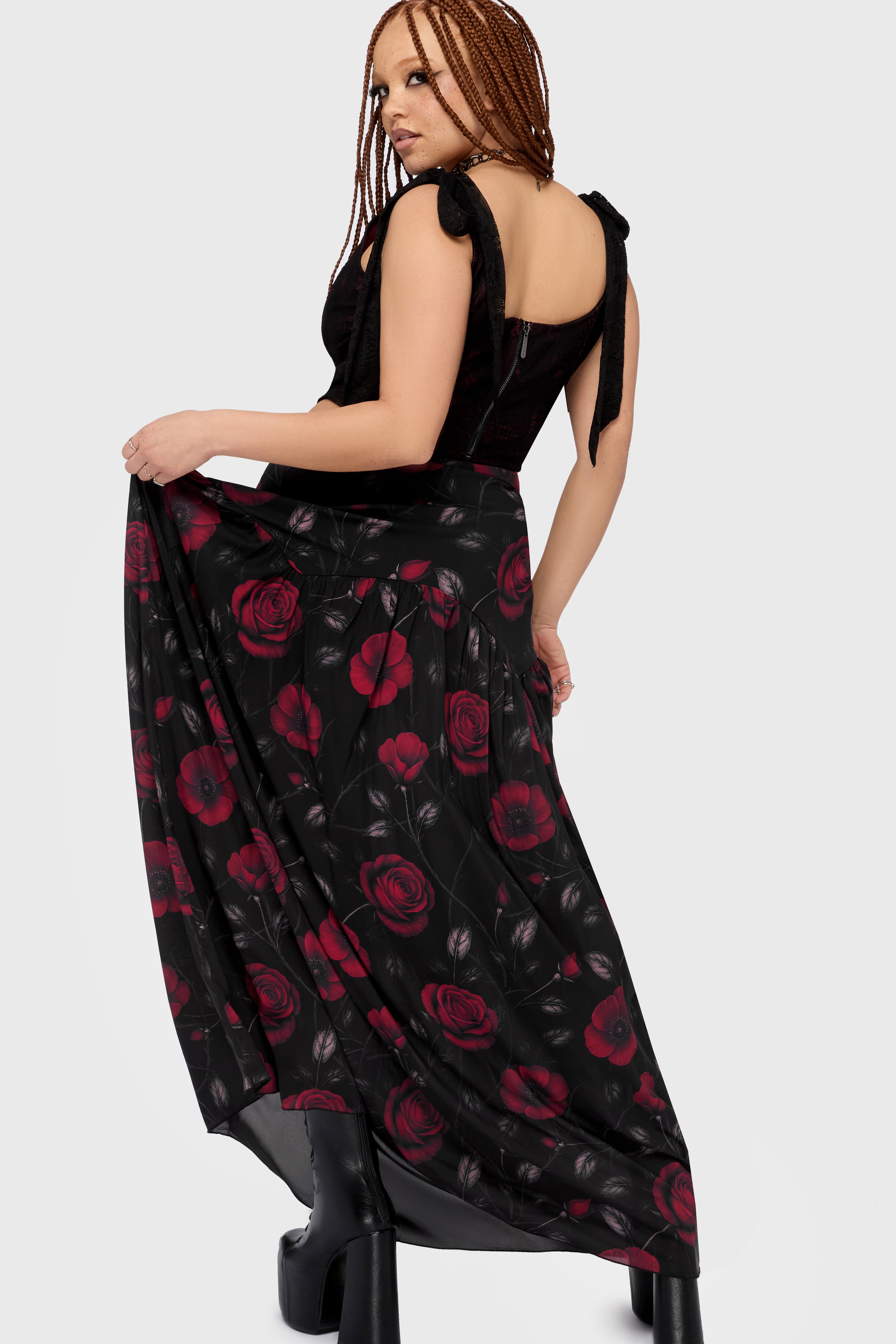Fawnelle Dropped Waist Skirt