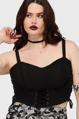 Fawnelle Lace Up Corset Top