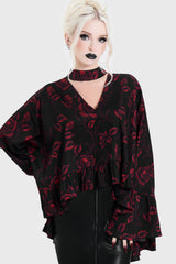 Funeral Rose Blouse