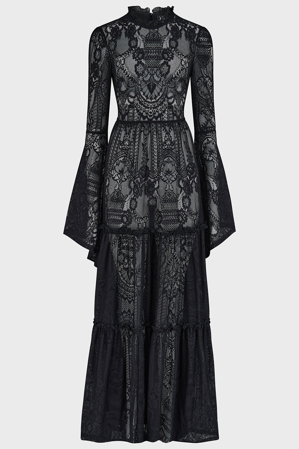 Hecate Lace Maxi Dress B