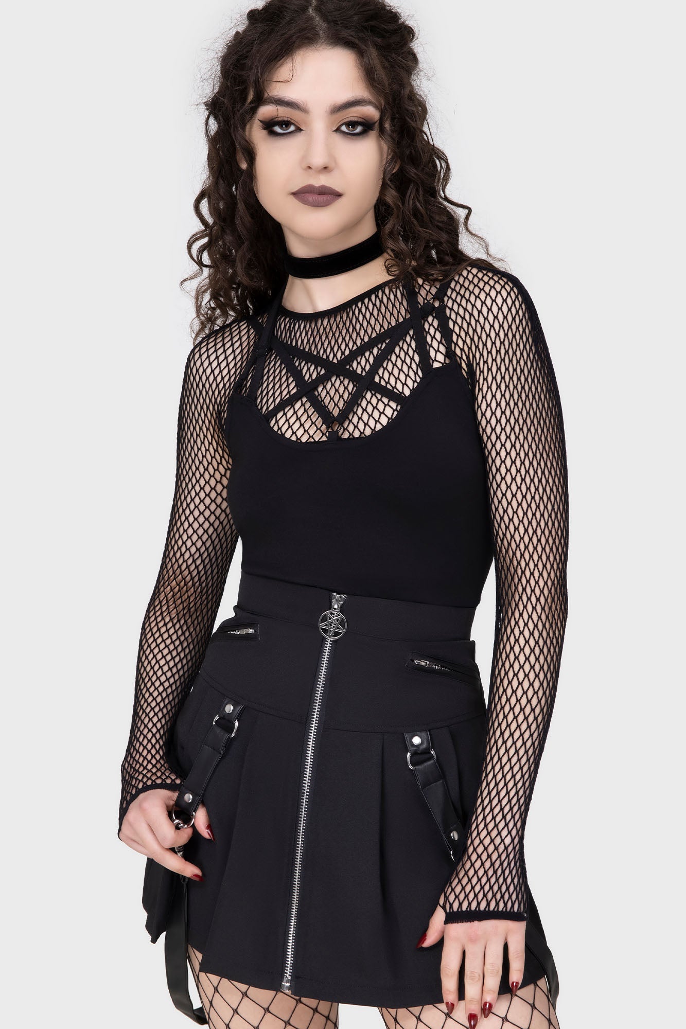 Hellrazor Fishnet Top B