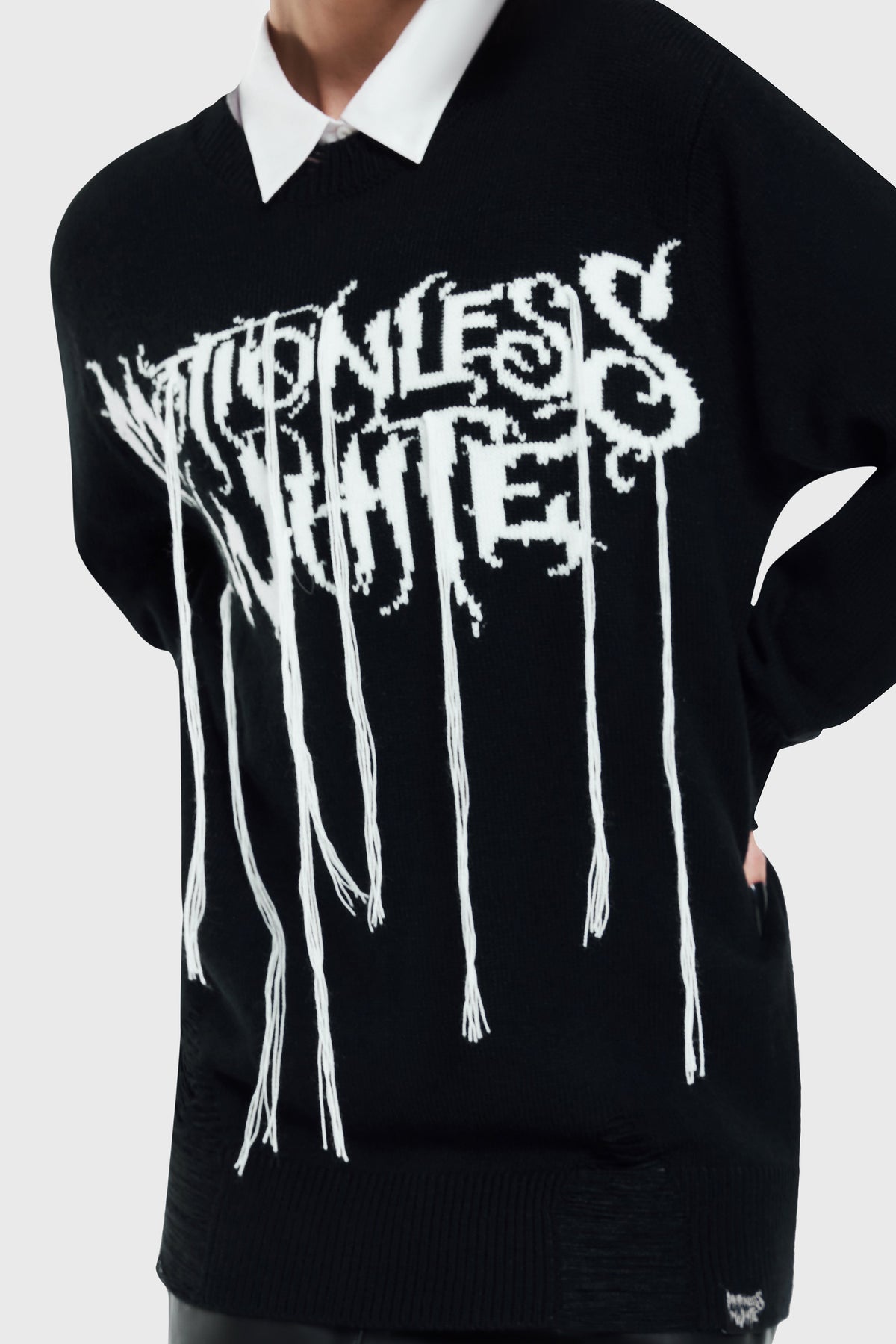 IN ANOTHER LIFE KNIT SWEATER
