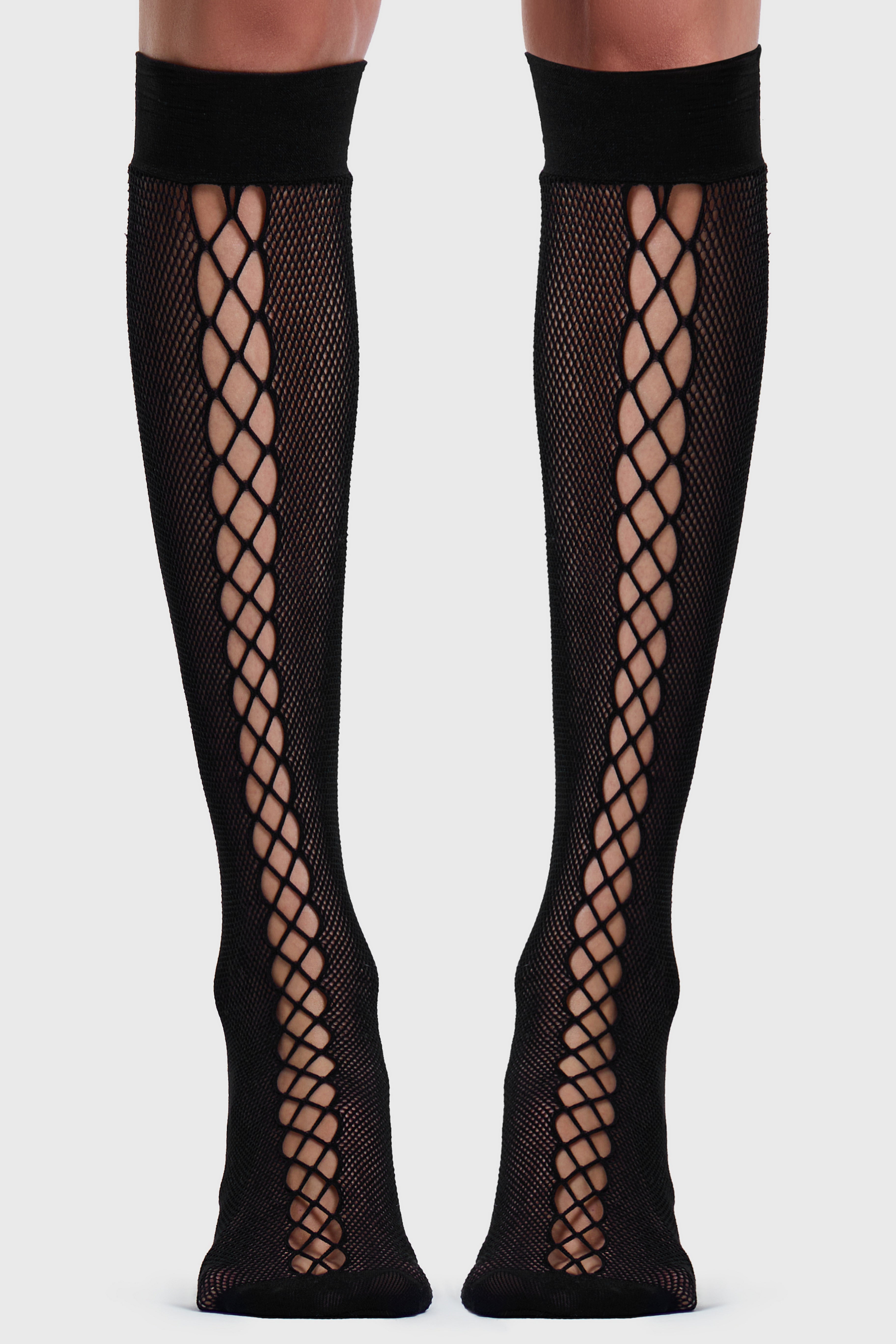 Lace Up Stockings