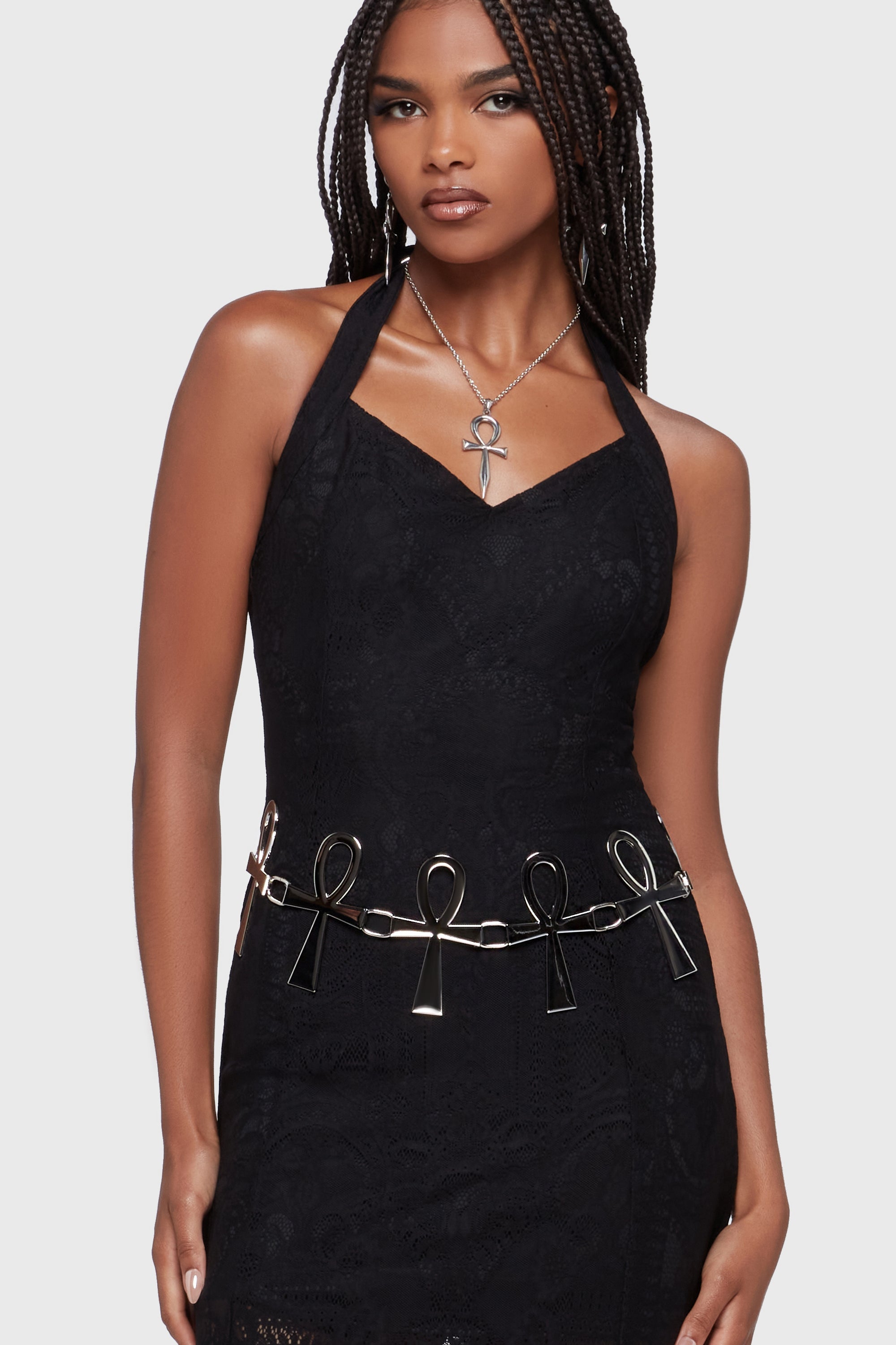 Lilith's Garden Maxi Dress Black