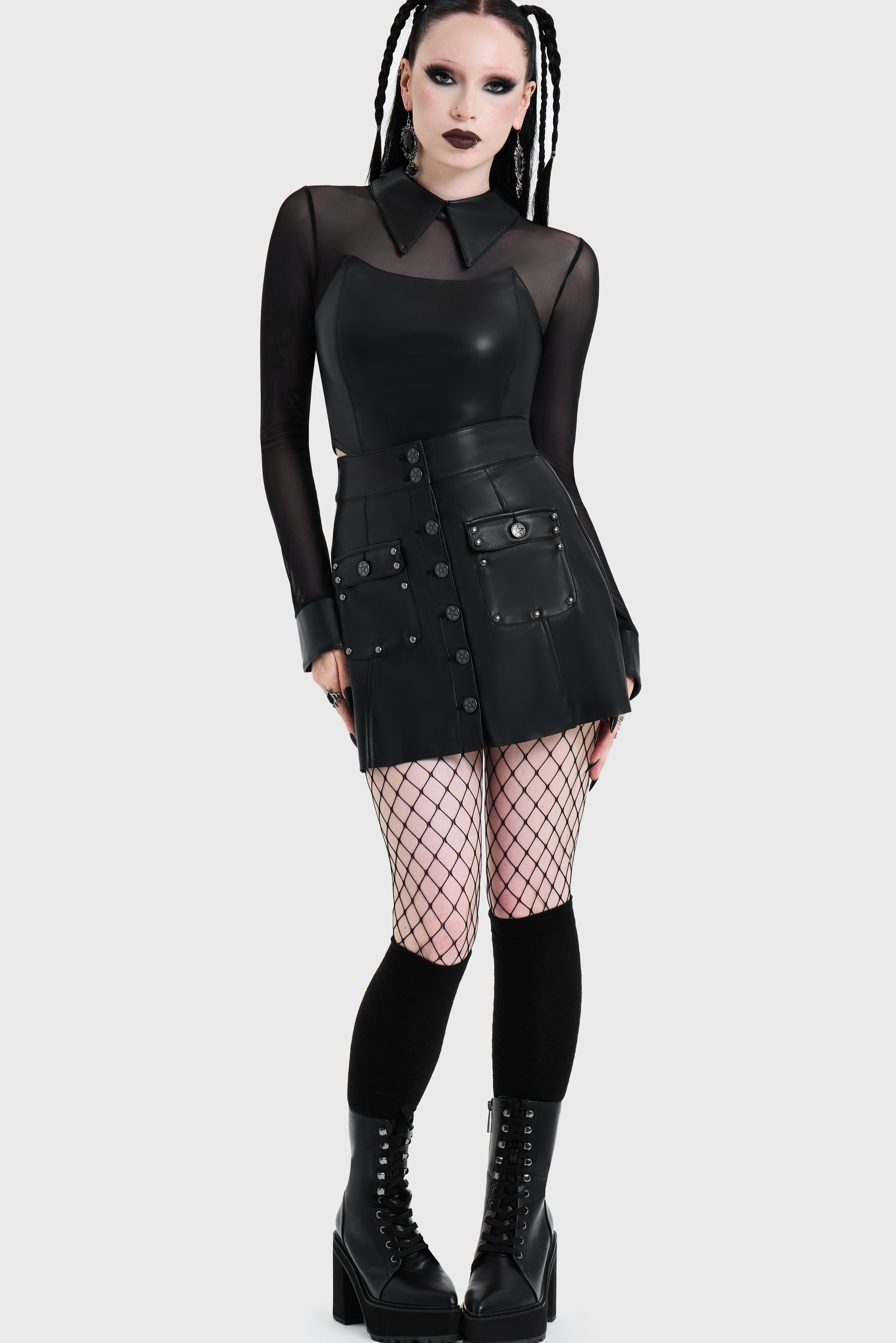 Nova Collared Corset Top