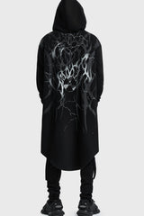 Pitch Black Evil Hooded Cloak