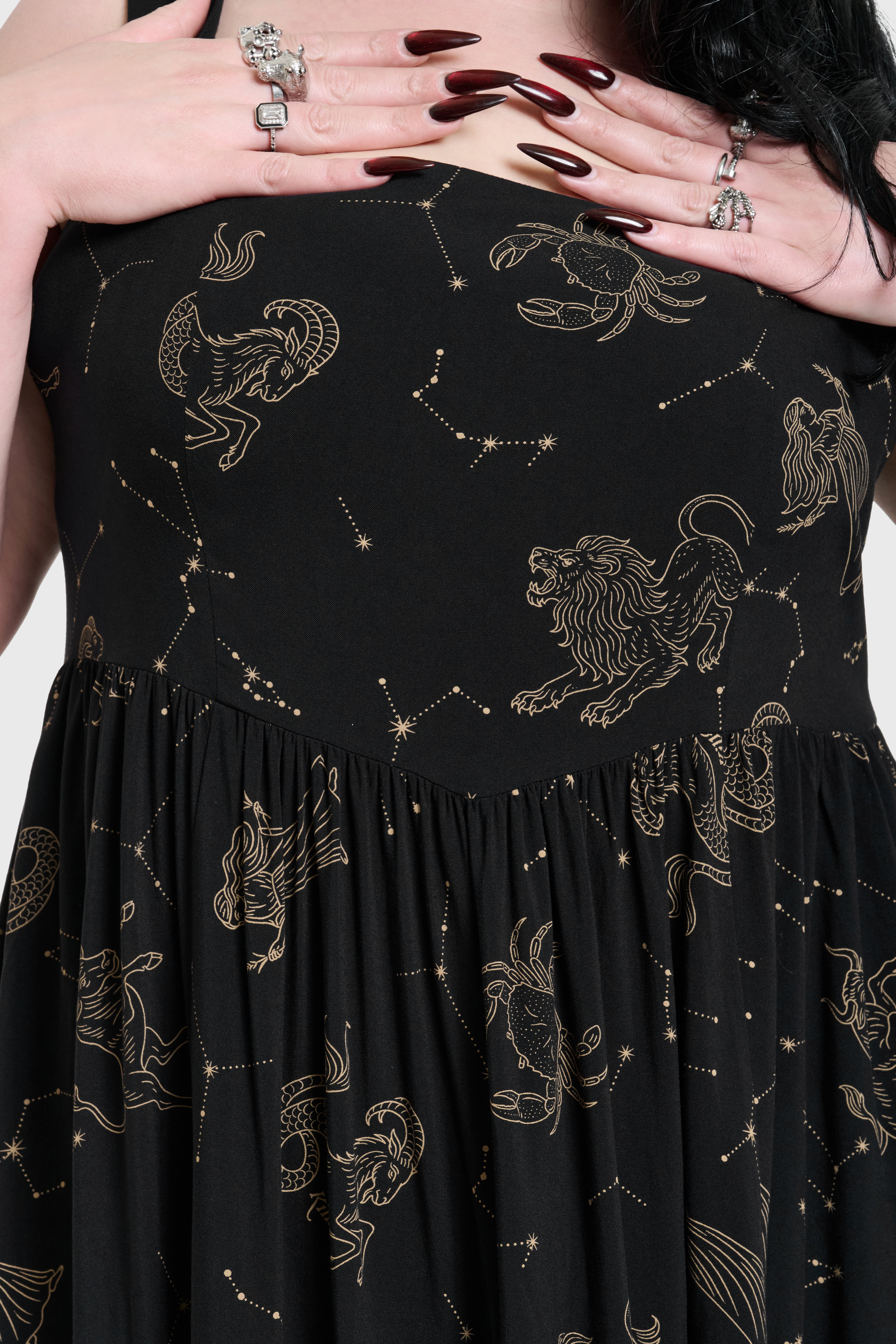 Polaris Night Midi Dress