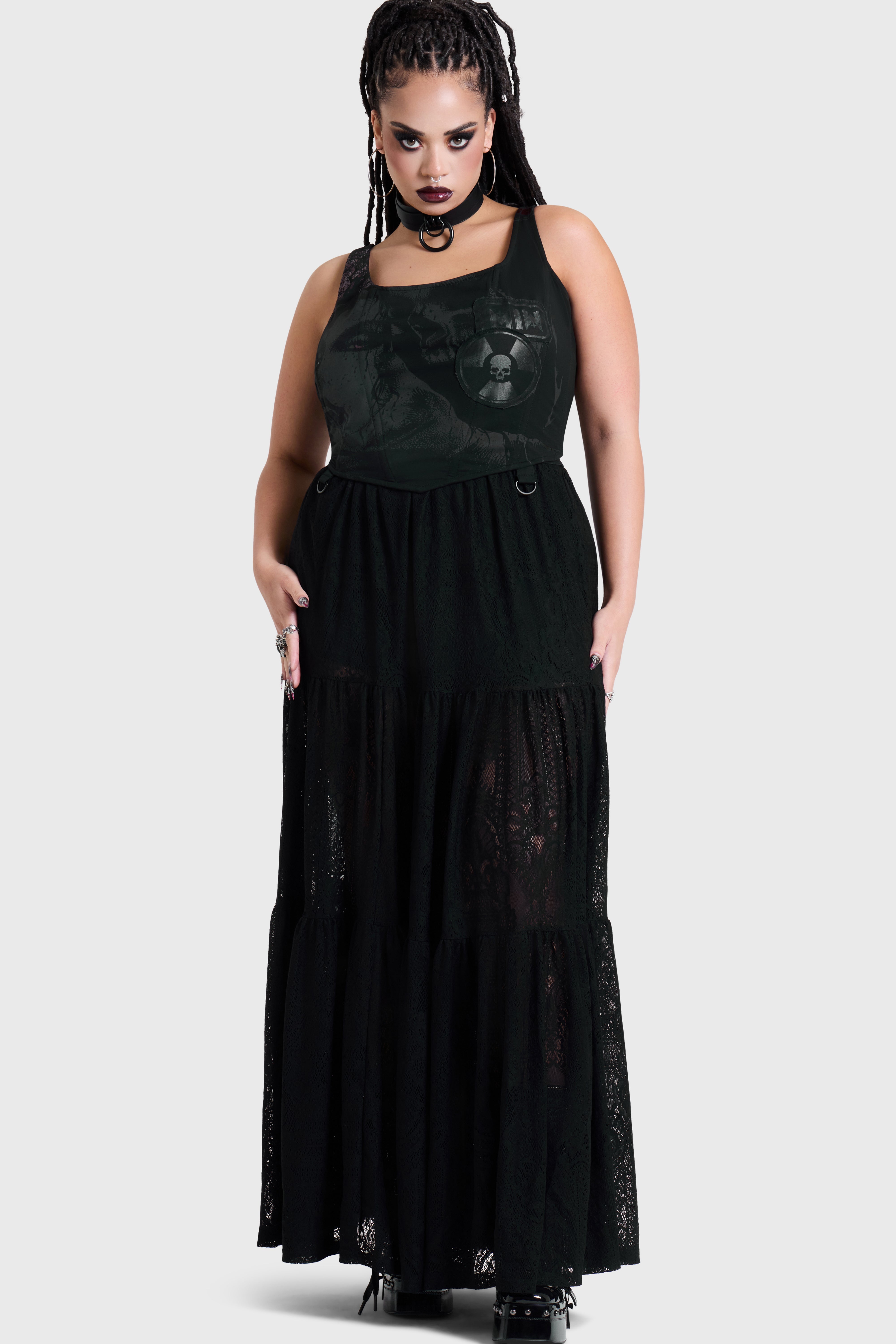 ROT IN HELL CORSET TOP