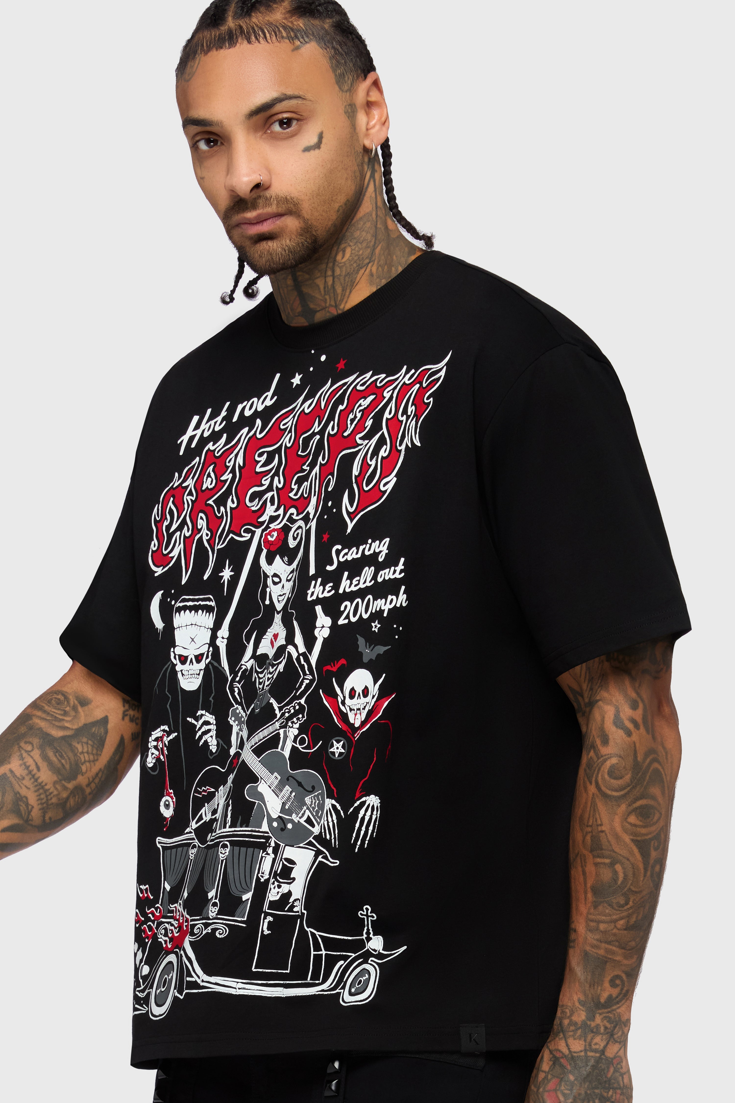 Scaring Hell Boxy T Shirt