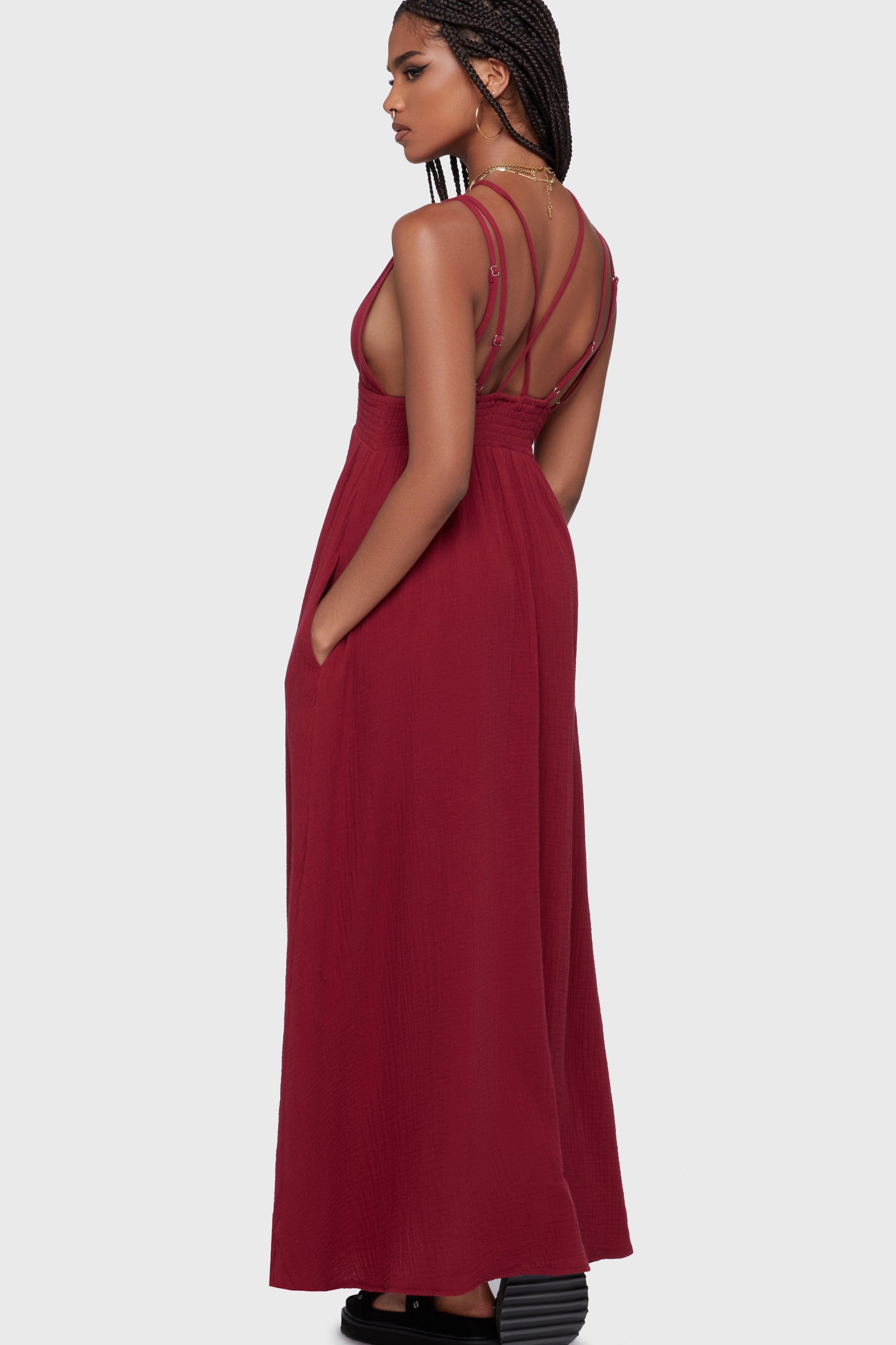 Shadow Dance Dress Red