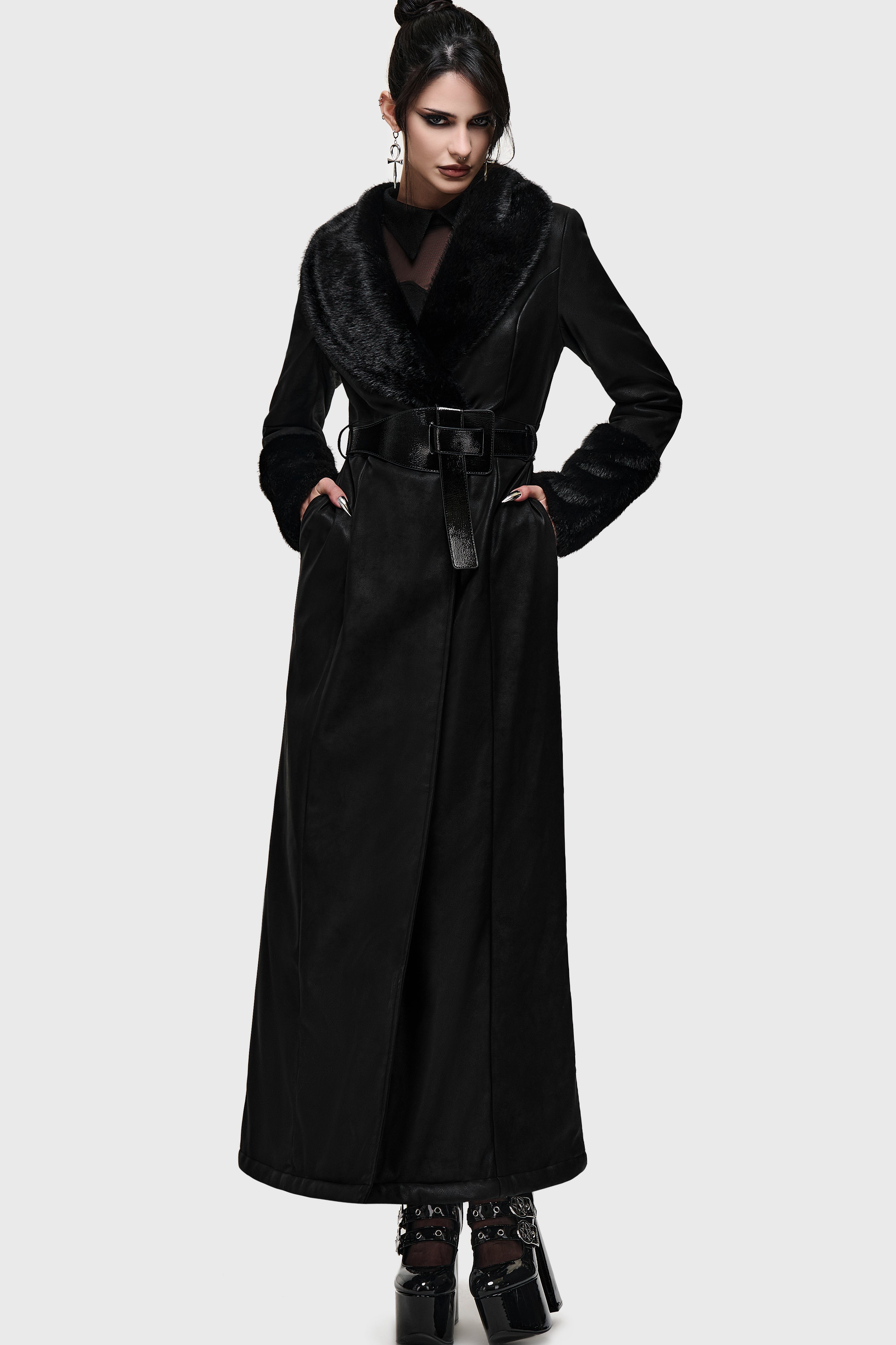 Shadow Serenade Tie Belt