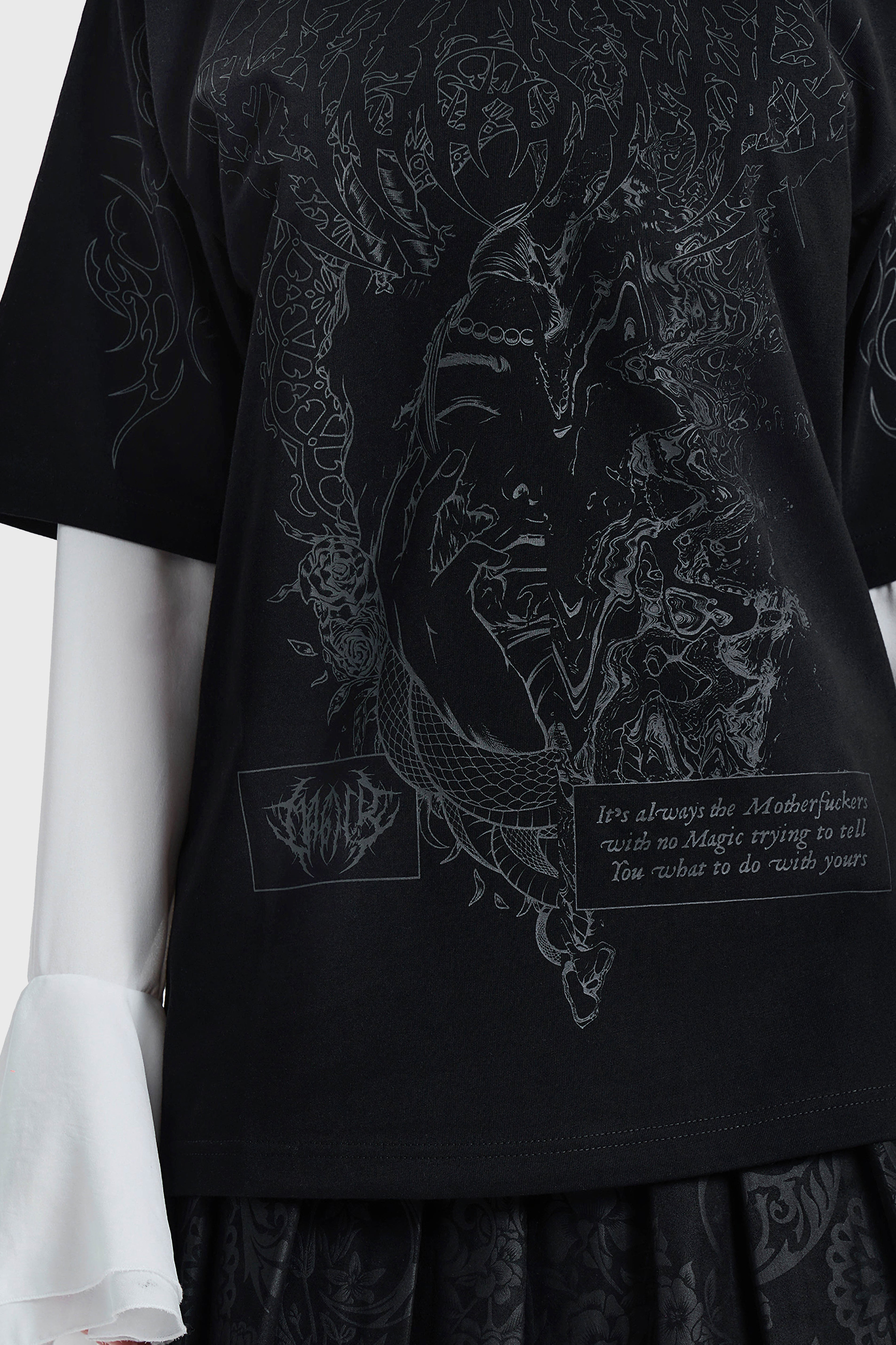 Shadows With Eyes Boxy T-Shirt