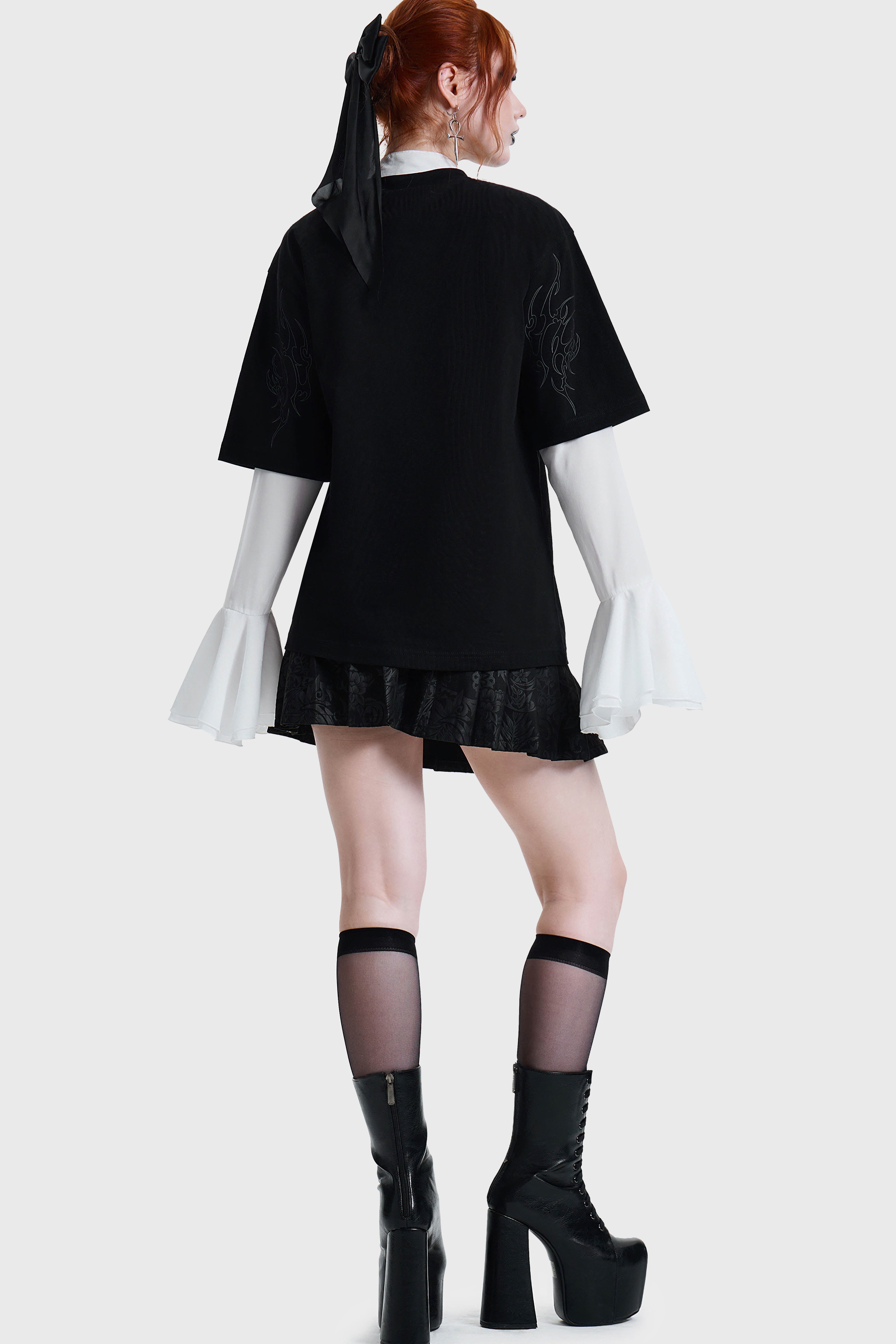 Shadows With Eyes Boxy T-Shirt
