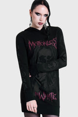 SICK OF THE MASK LONGLINE HOODIE