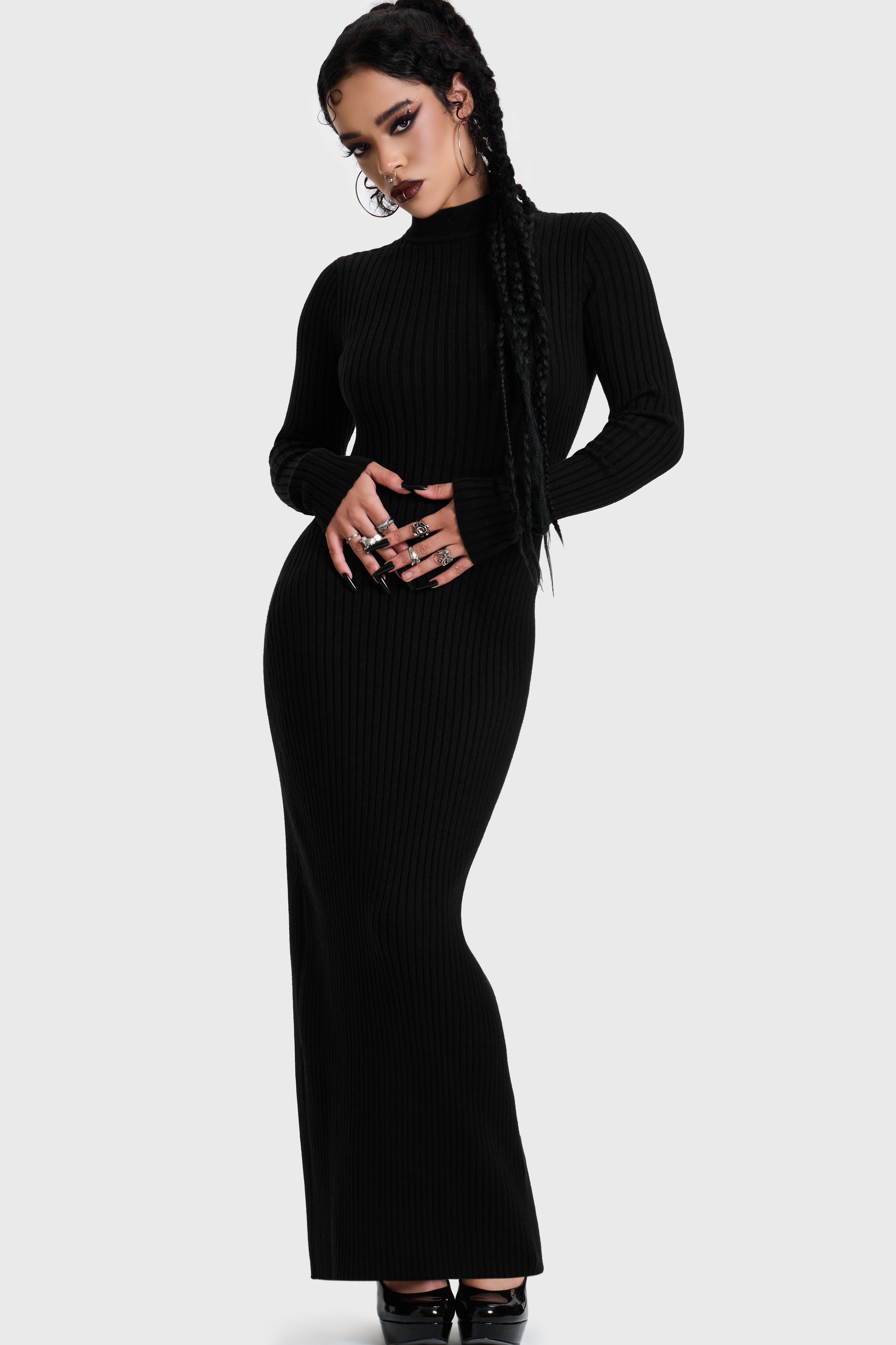SKULTRA KNIT MAXI DRESS