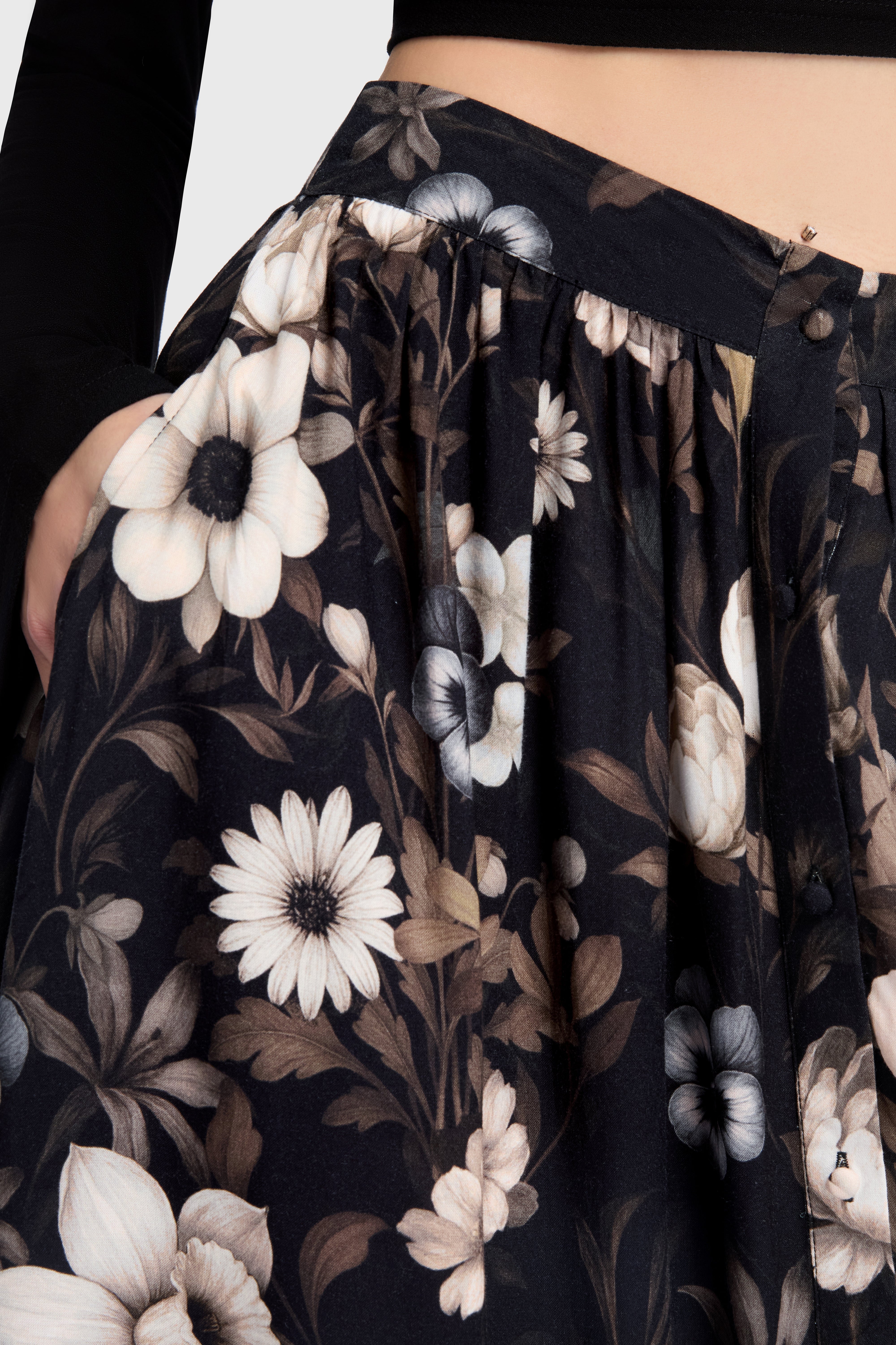 Stellar Hour Midi Skirt