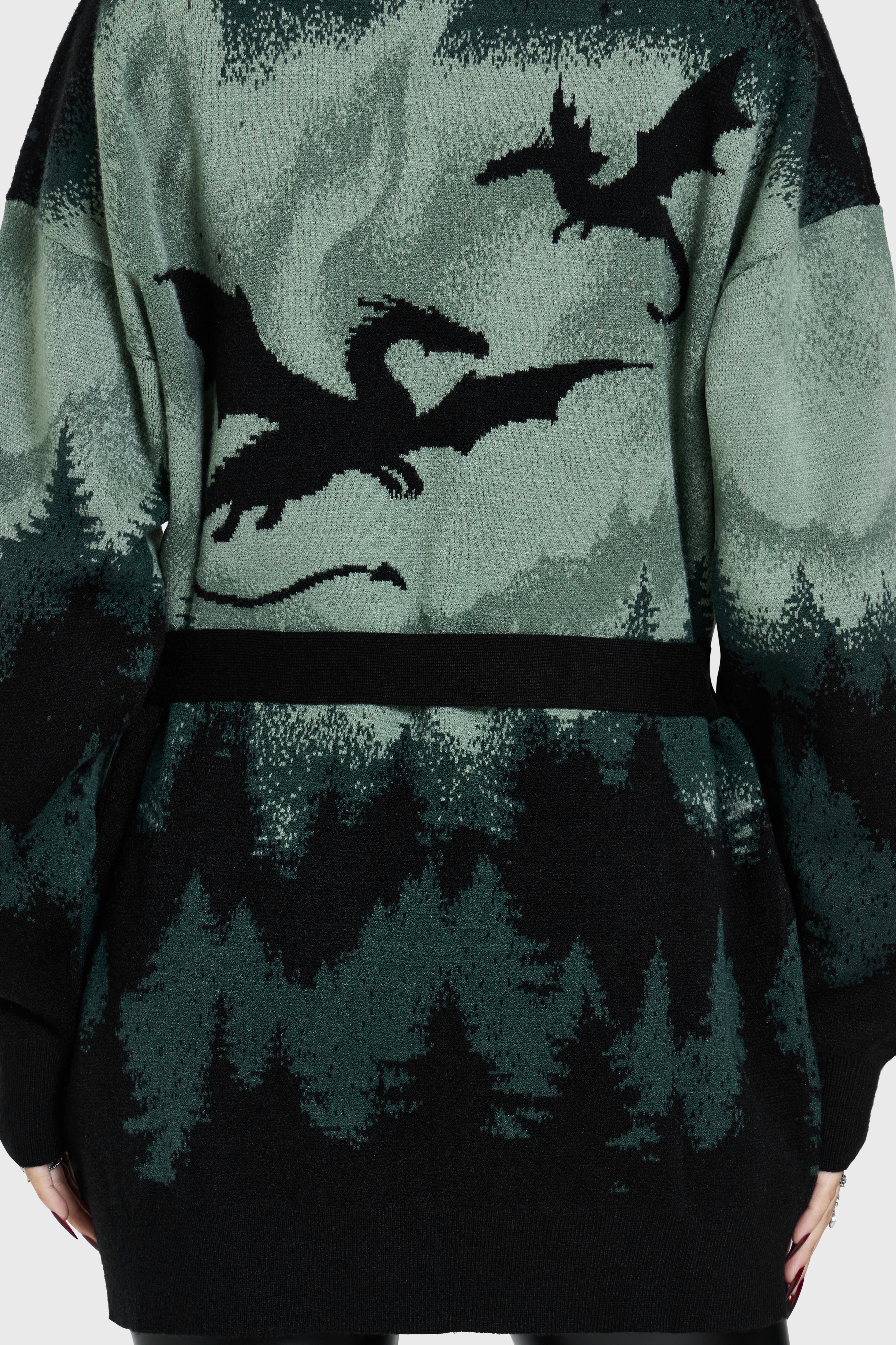 Stellar Night Knitted Cardigan