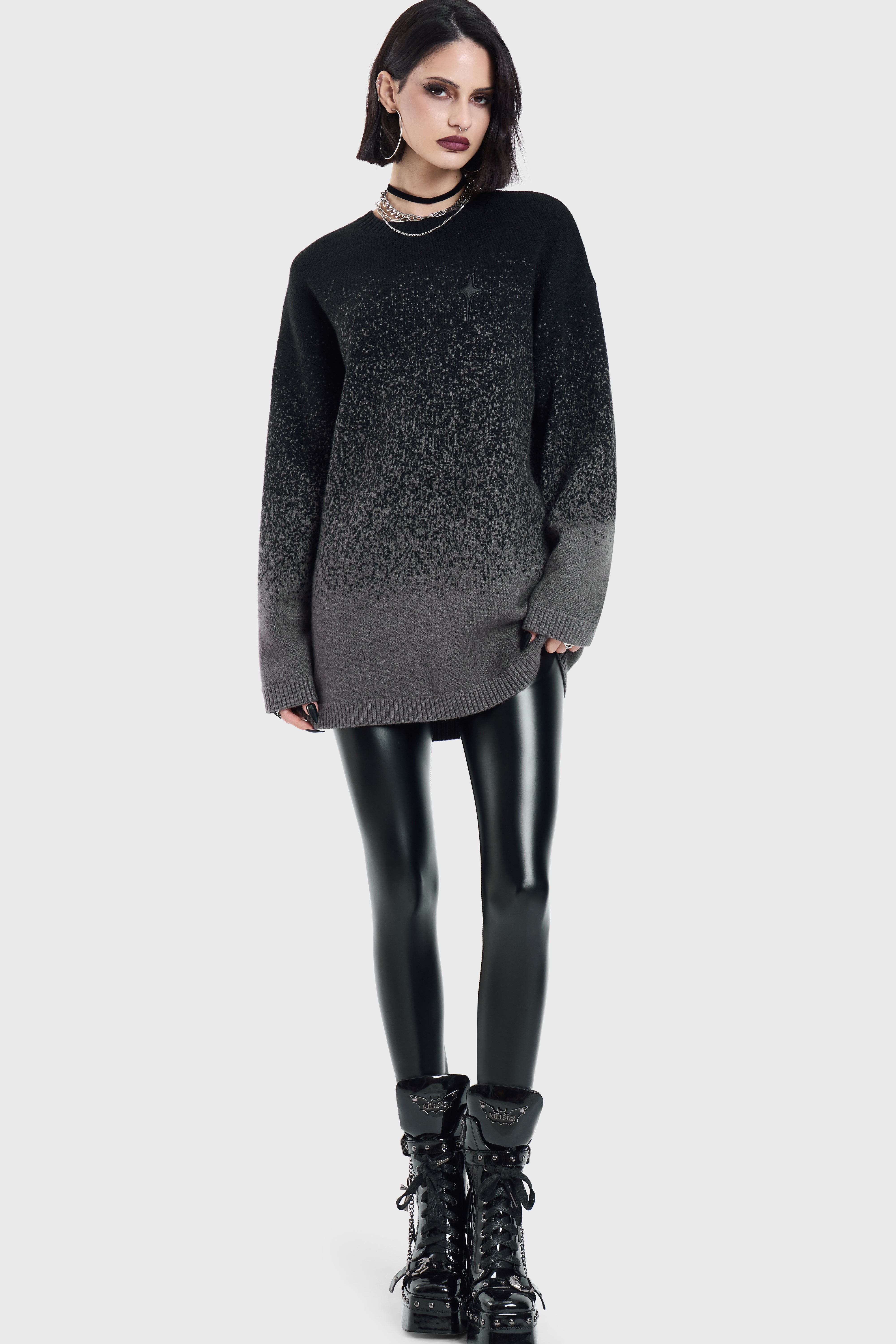 Still Hungry Gradient Knit Sweater