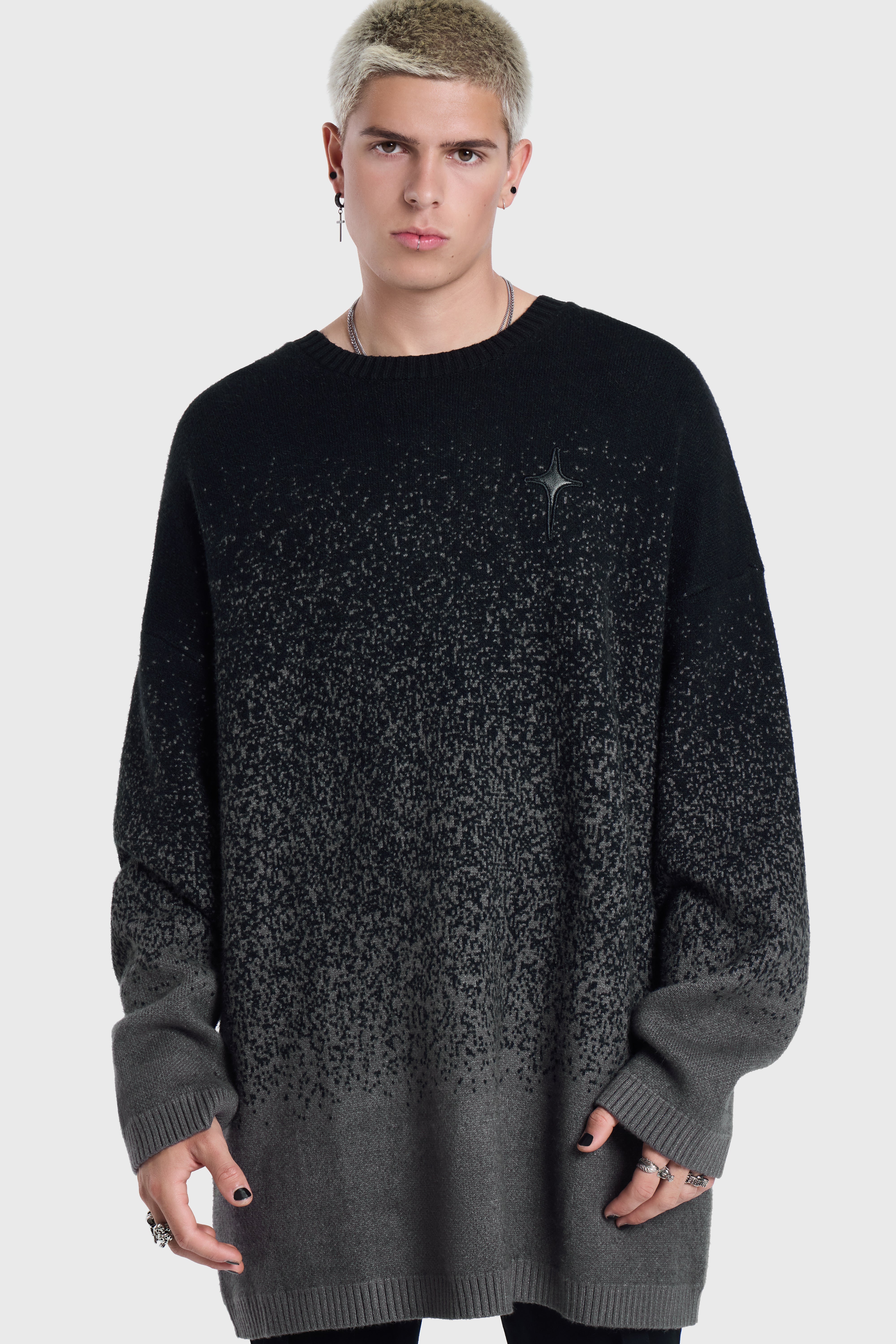 Still Hungry Gradient Knit Sweater
