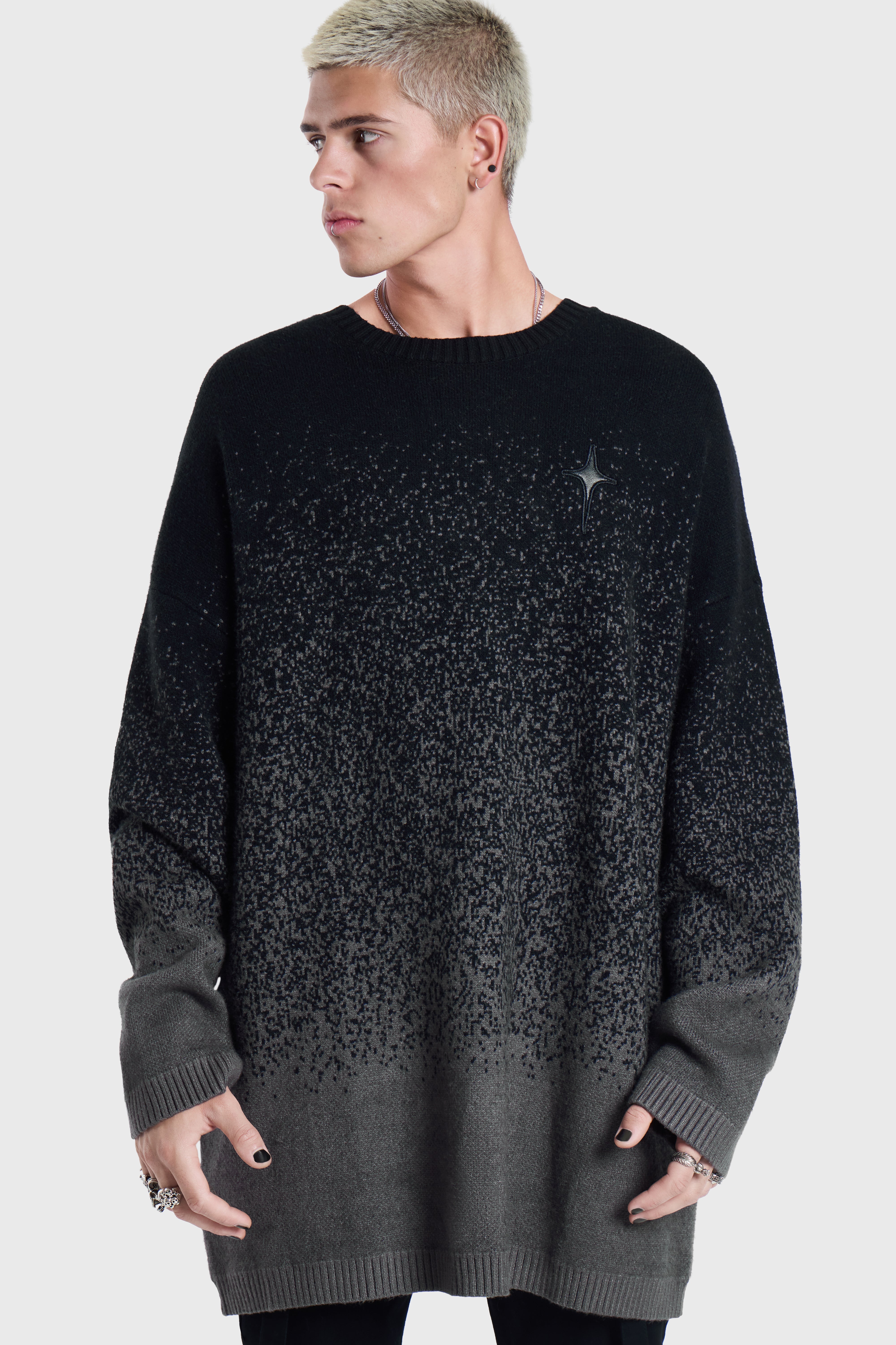 Still Hungry Gradient Knit Sweater